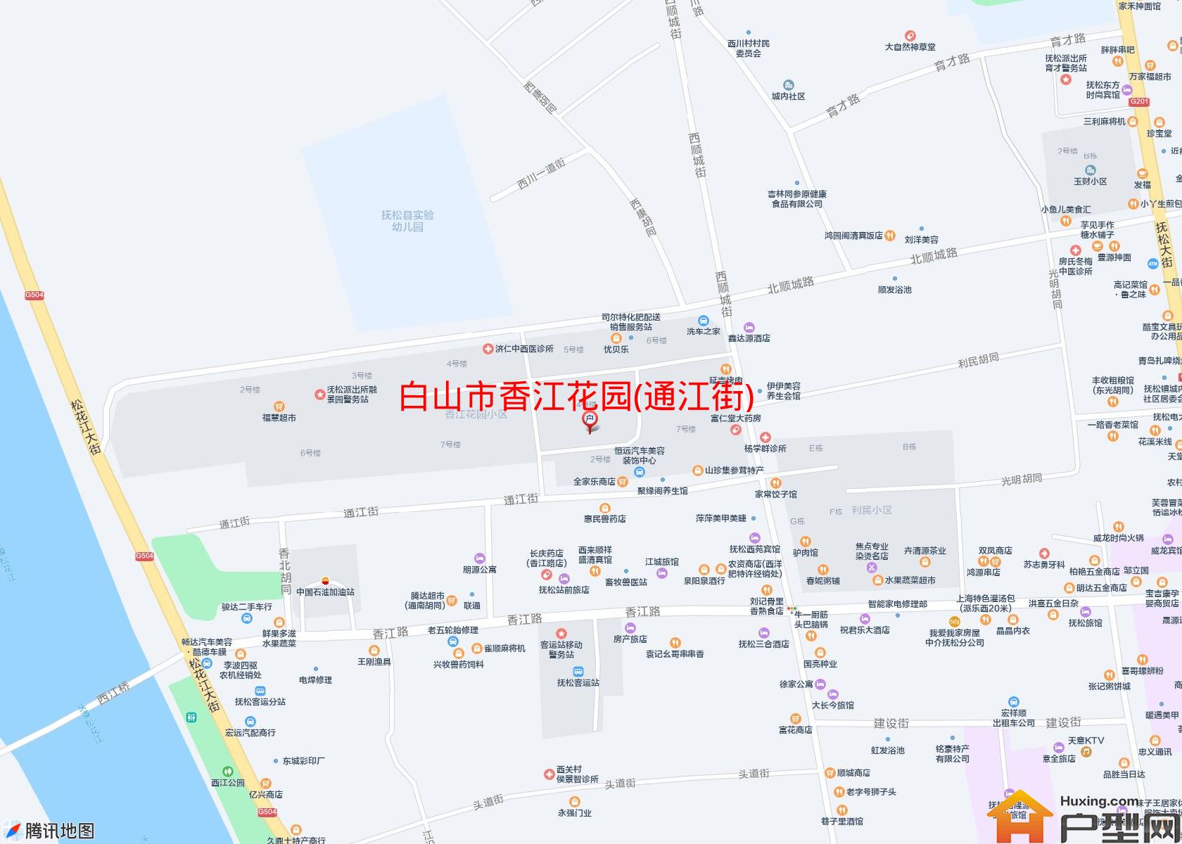 香江花园(通江街)小区 - 户型网