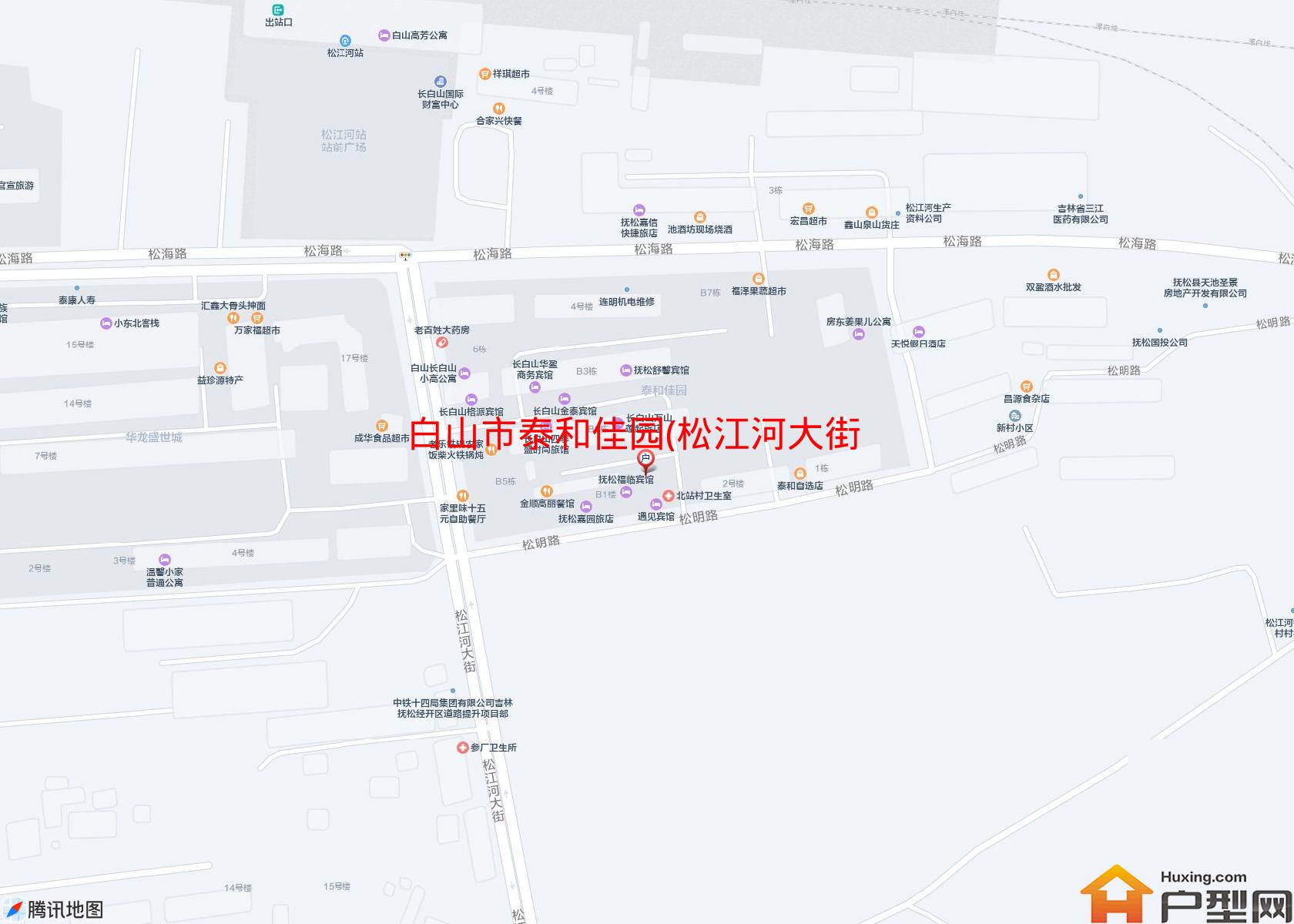 泰和佳园(松江河大街)小区 - 户型网