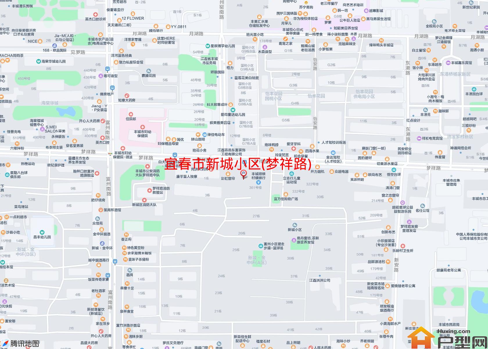 新城小区(梦祥路)小区 - 户型网