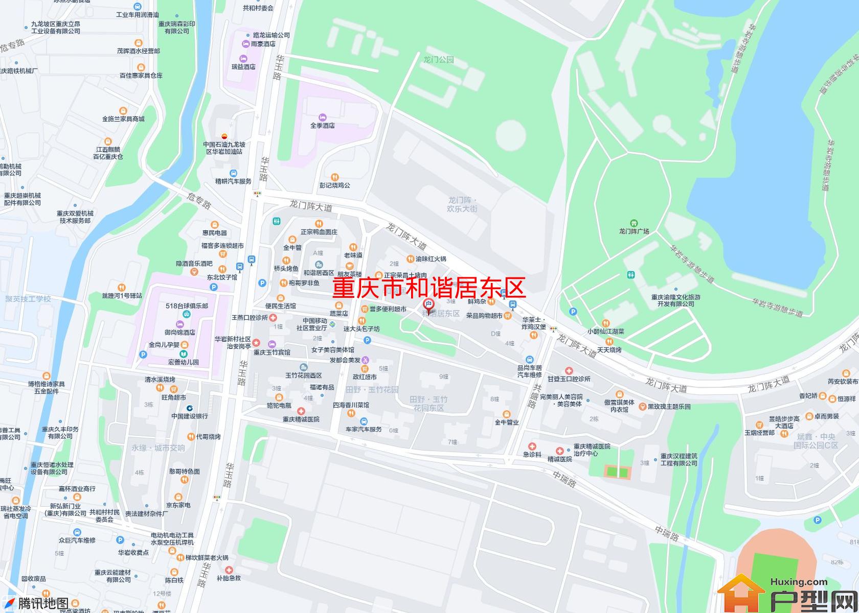 和谐居东区小区 - 户型网