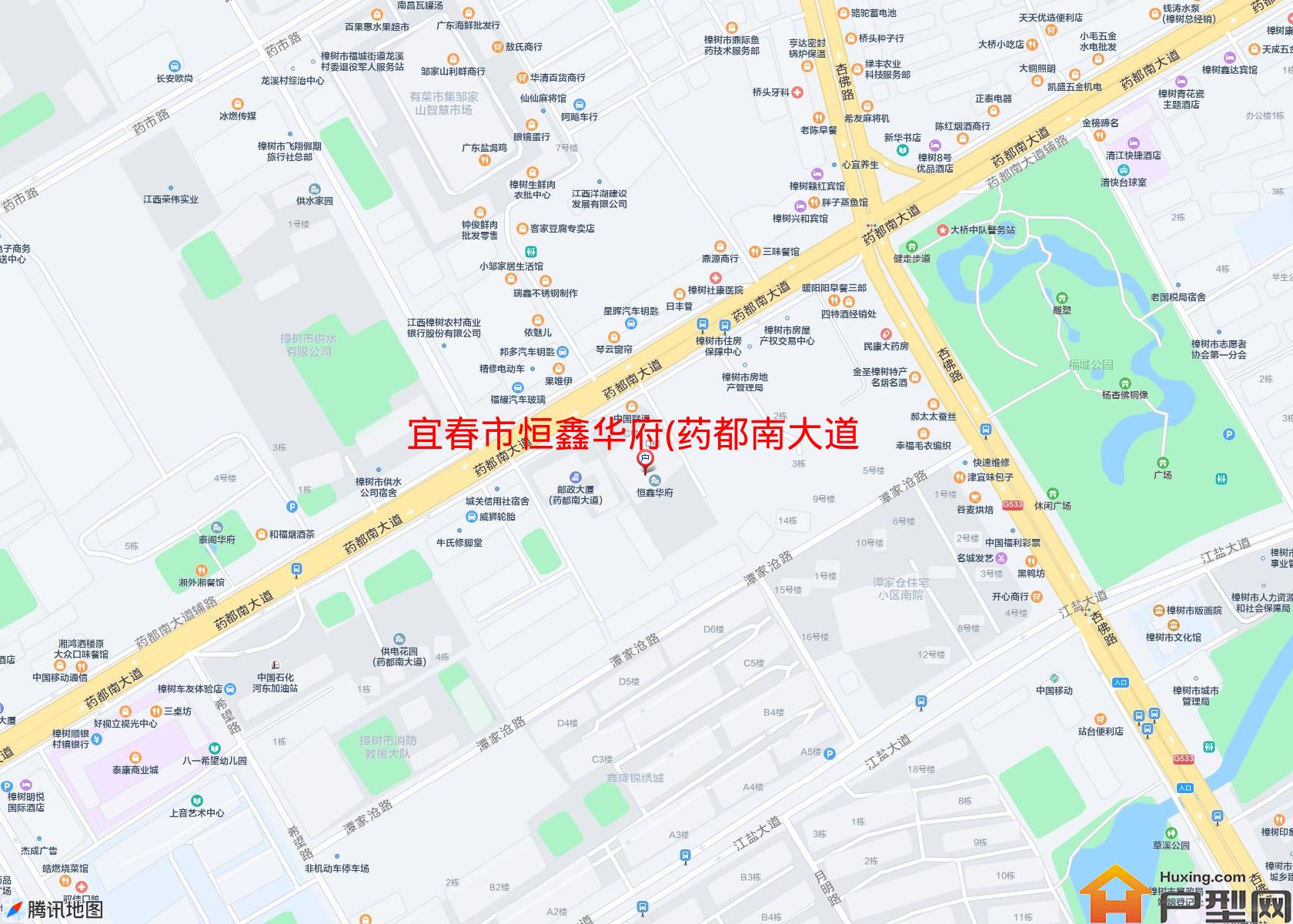恒鑫华府(药都南大道)小区 - 户型网