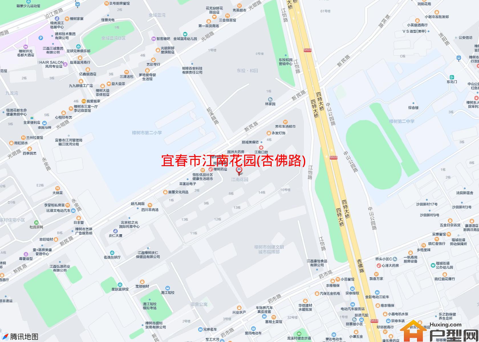 江南花园(杏佛路)小区 - 户型网