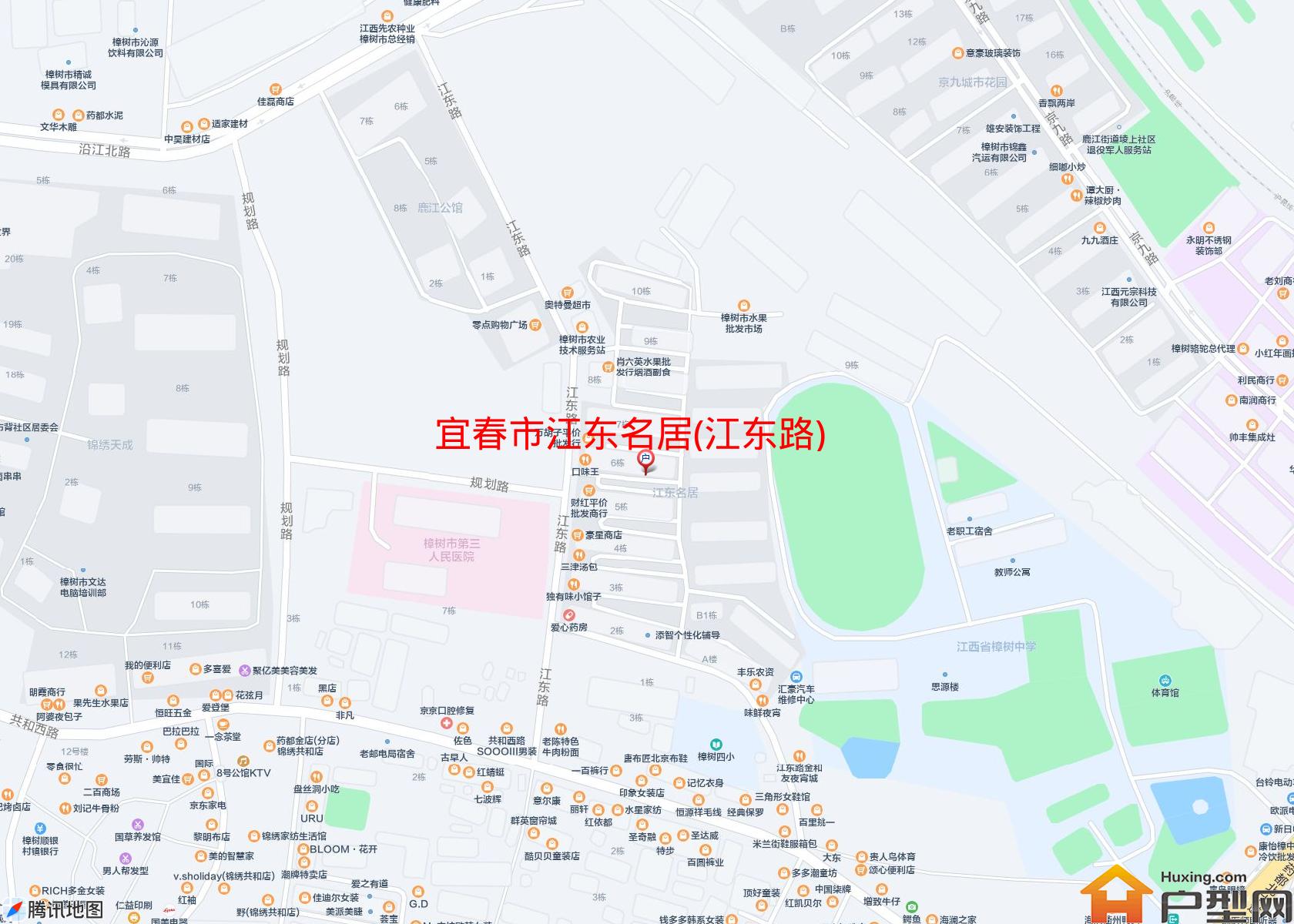 江东名居(江东路)小区 - 户型网