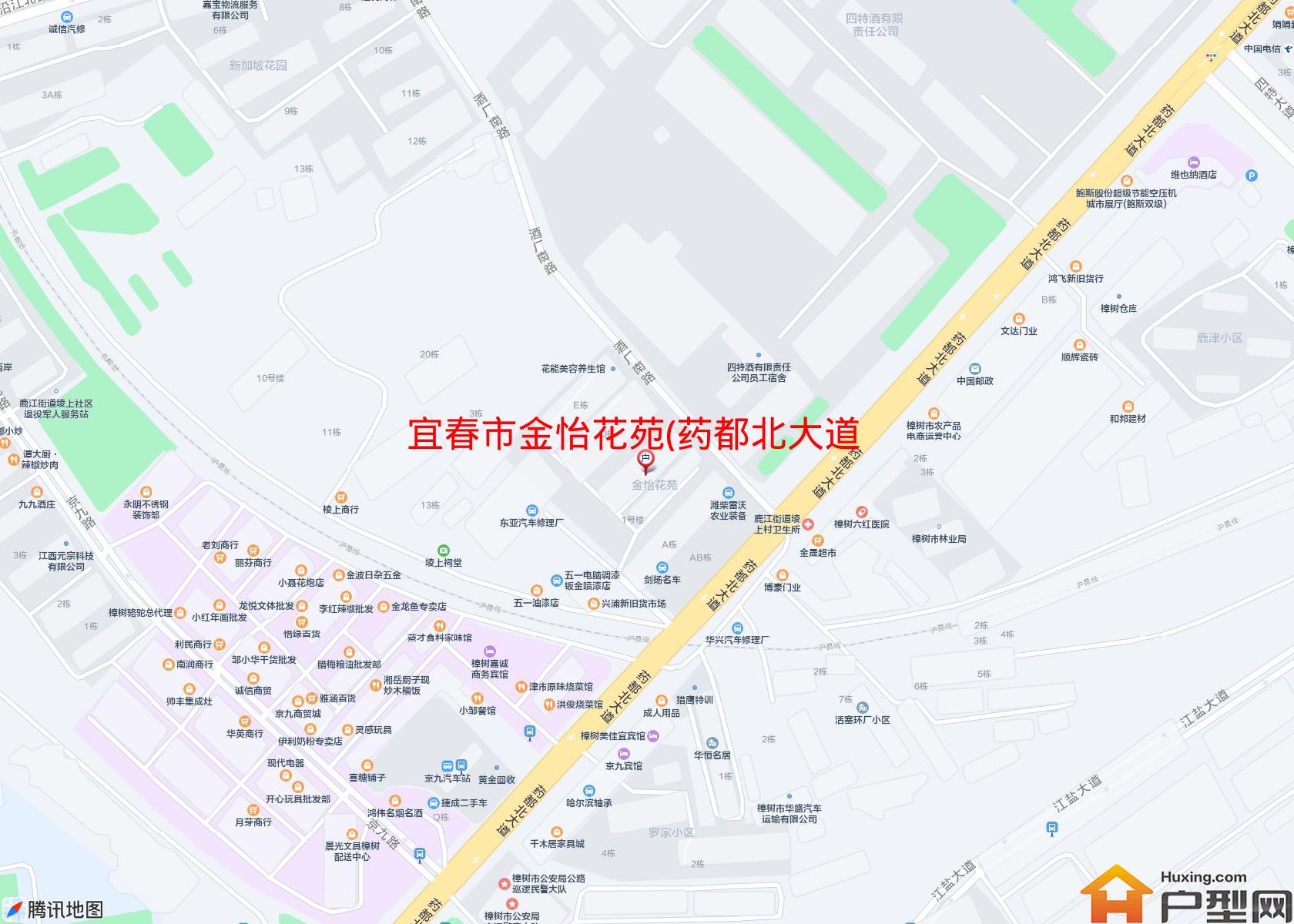 金怡花苑(药都北大道)小区 - 户型网