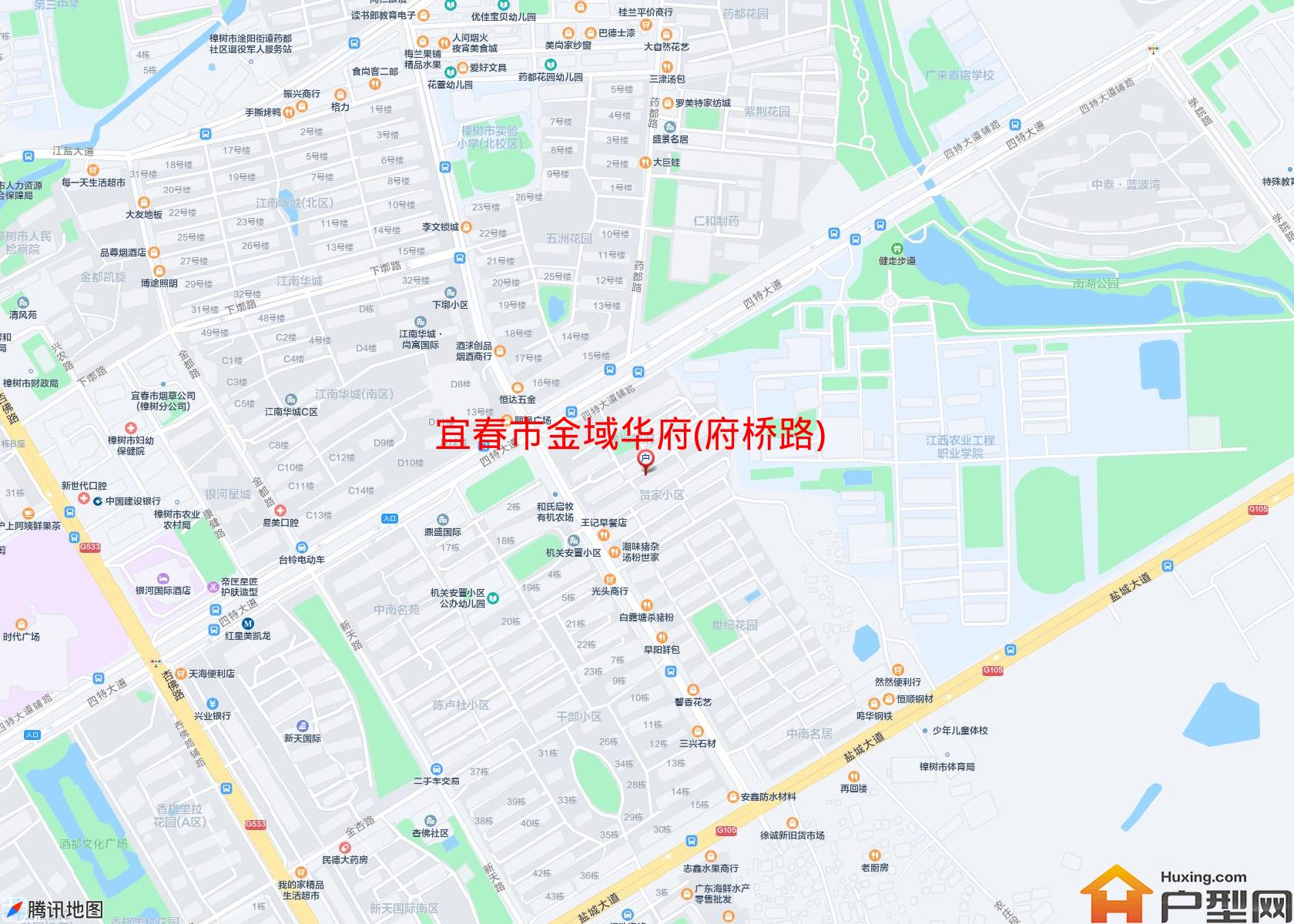 金域华府(府桥路)小区 - 户型网