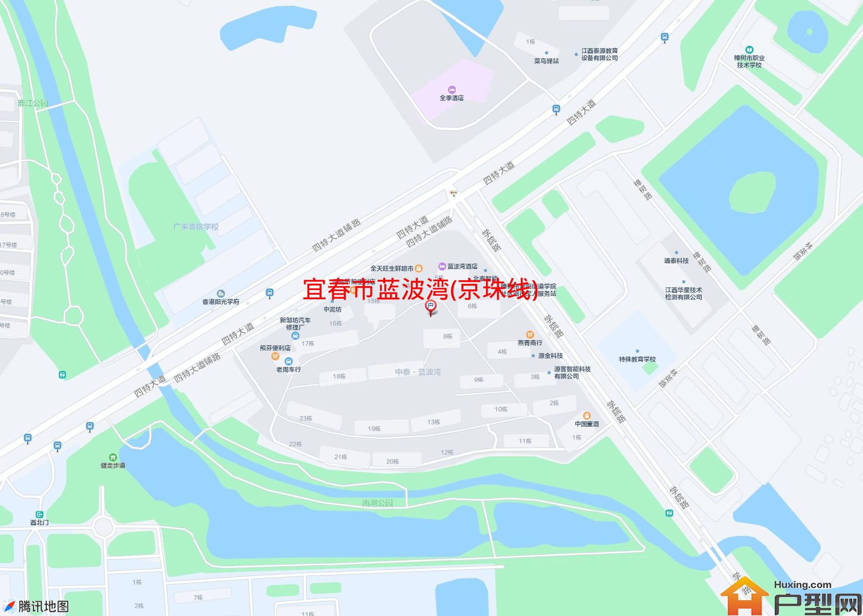 蓝波湾(京珠线)小区 - 户型网