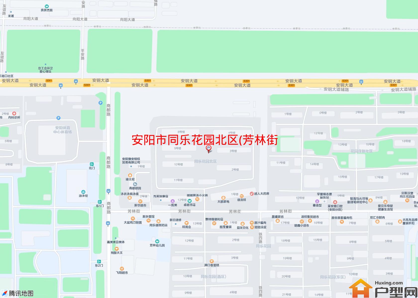 同乐花园北区(芳林街168号)小区 - 户型网