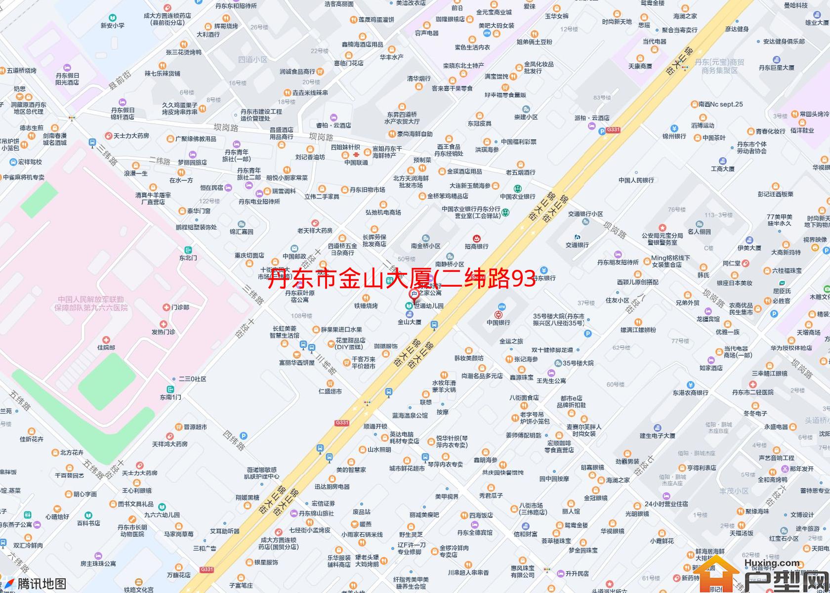 金山大厦(二纬路93号)小区 - 户型网