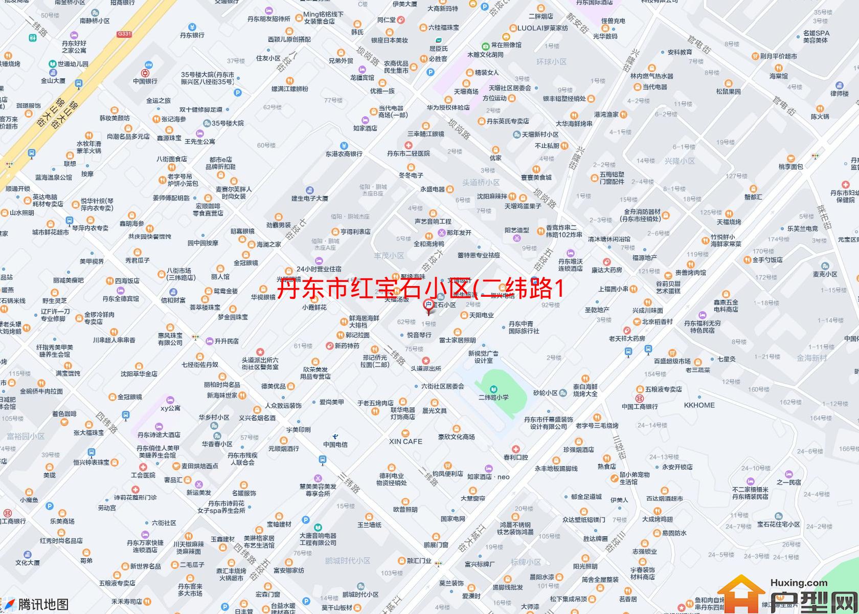 红宝石小区(二纬路15号)小区 - 户型网