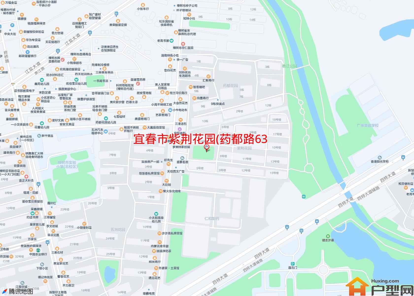 紫荆花园(药都路63号)小区 - 户型网