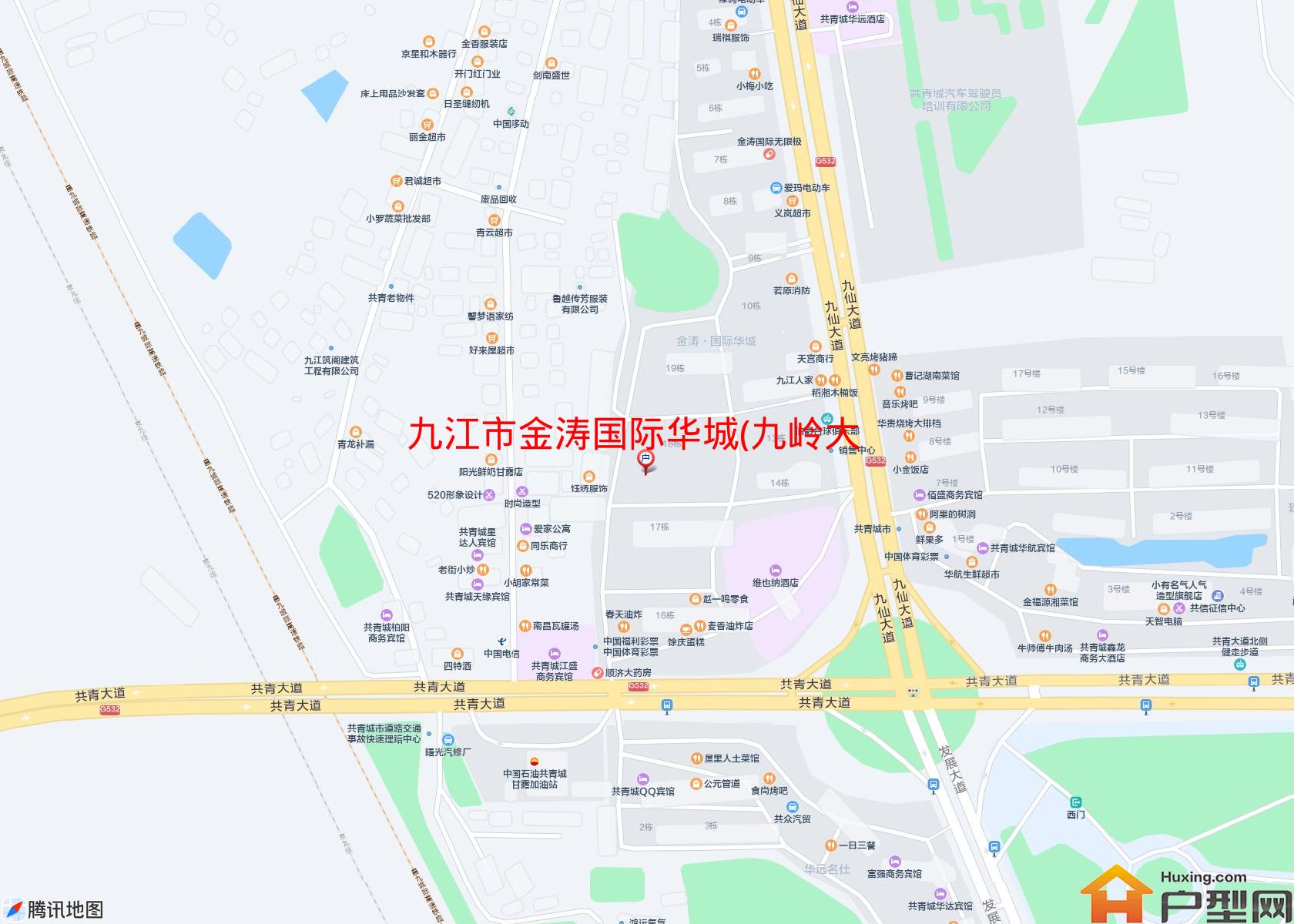 金涛国际华城(九岭大道)小区 - 户型网