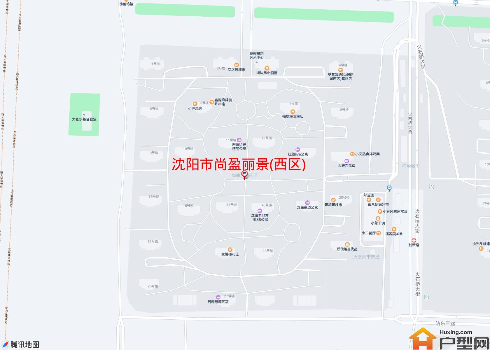 尚盈丽景(西区)小区 - 户型网
