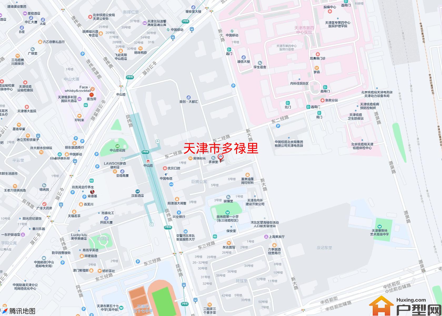 多禄里小区 - 户型网
