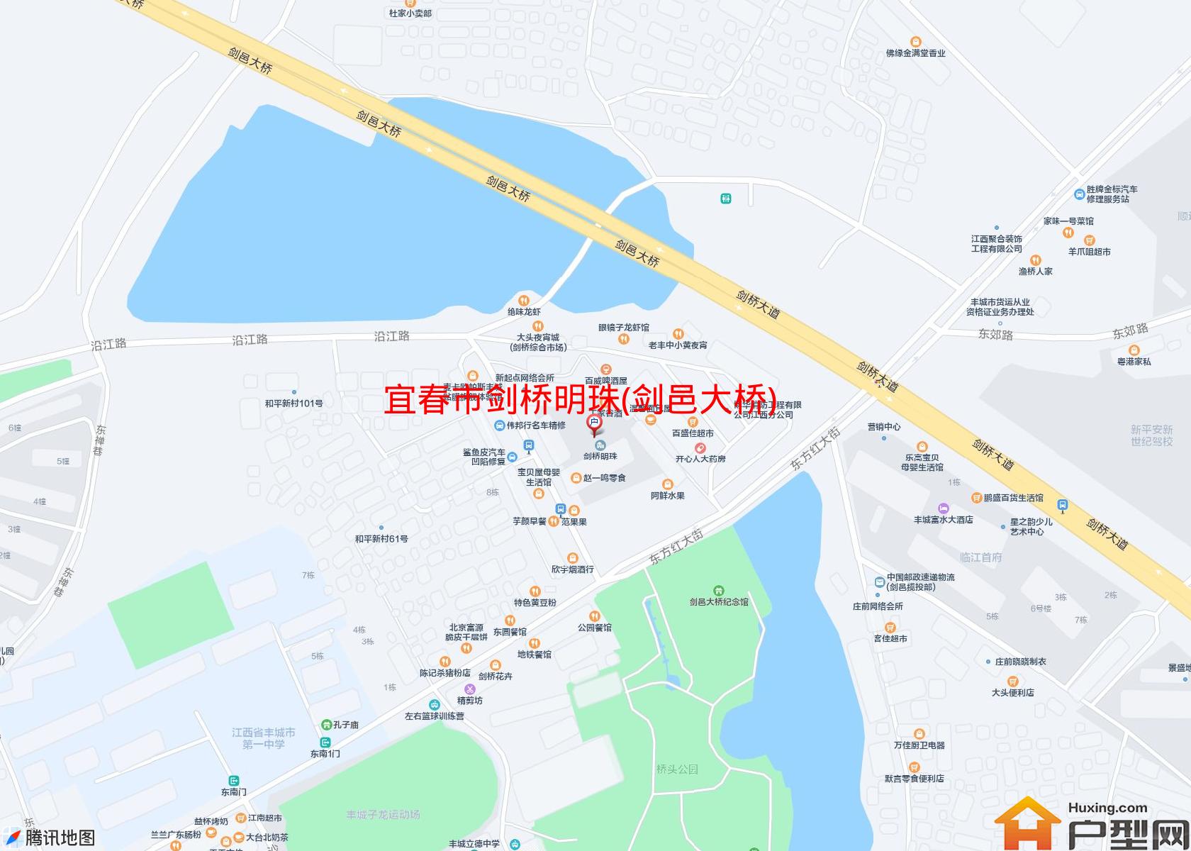 剑桥明珠(剑邑大桥)小区 - 户型网