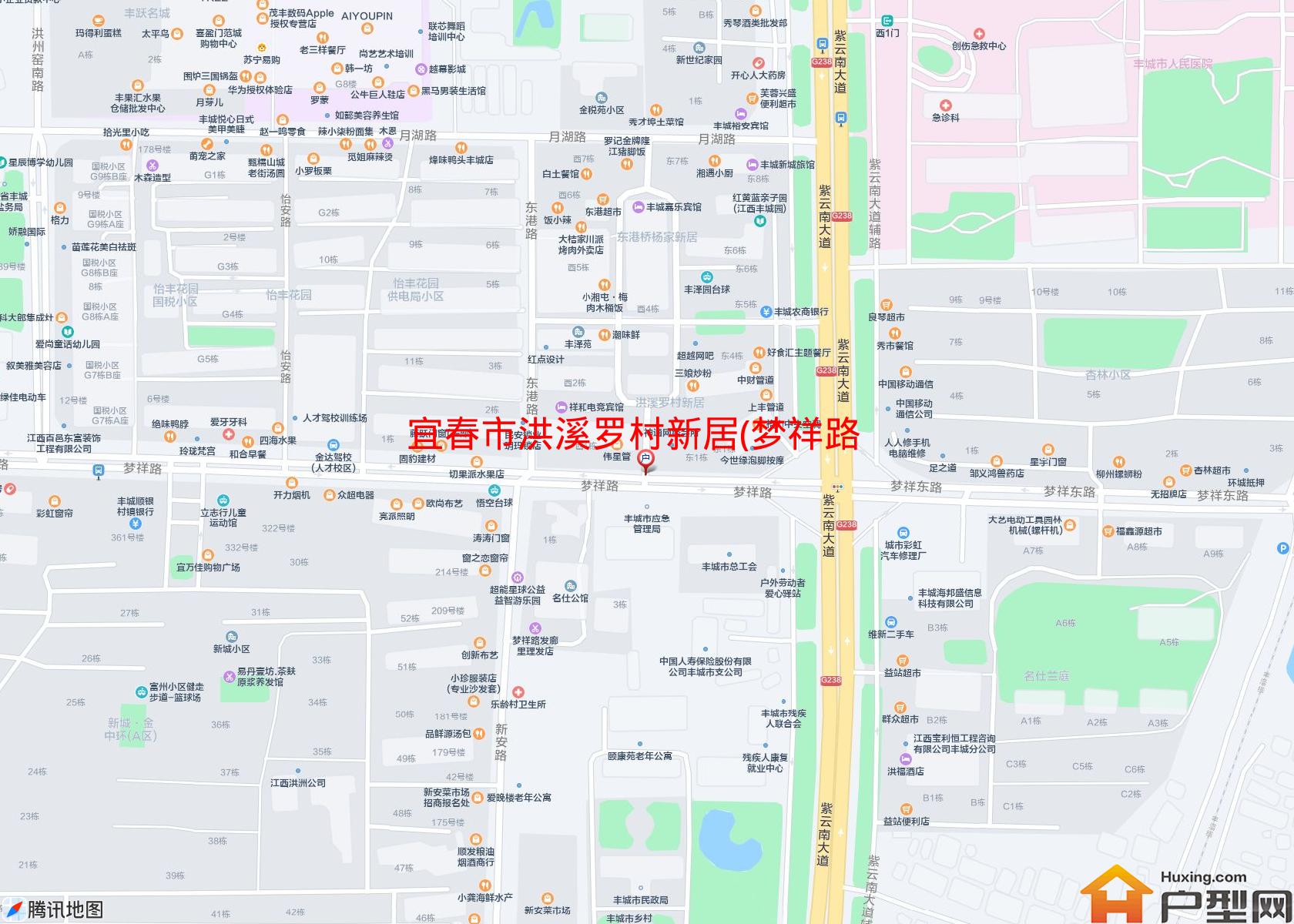 洪溪罗村新居(梦祥路)小区 - 户型网