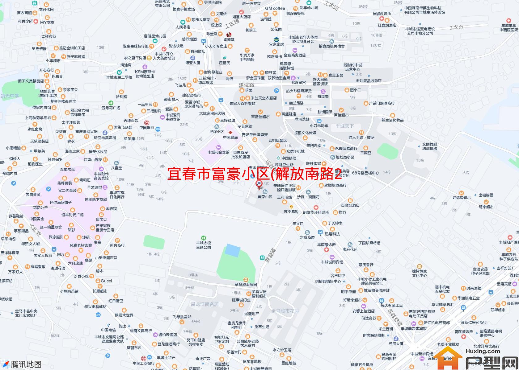 富豪小区(解放南路200号)小区 - 户型网