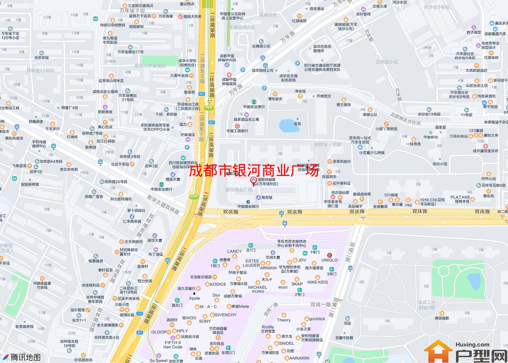 银河商业广场小区 - 户型网