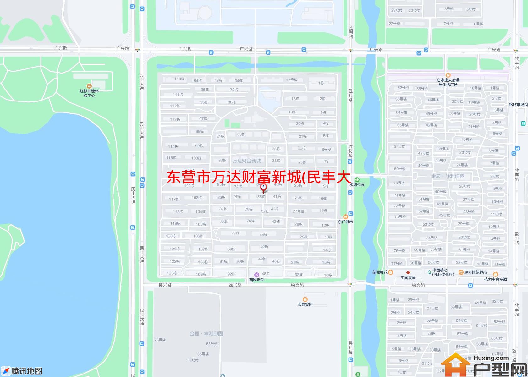 万达财富新城(民丰大道)小区 - 户型网