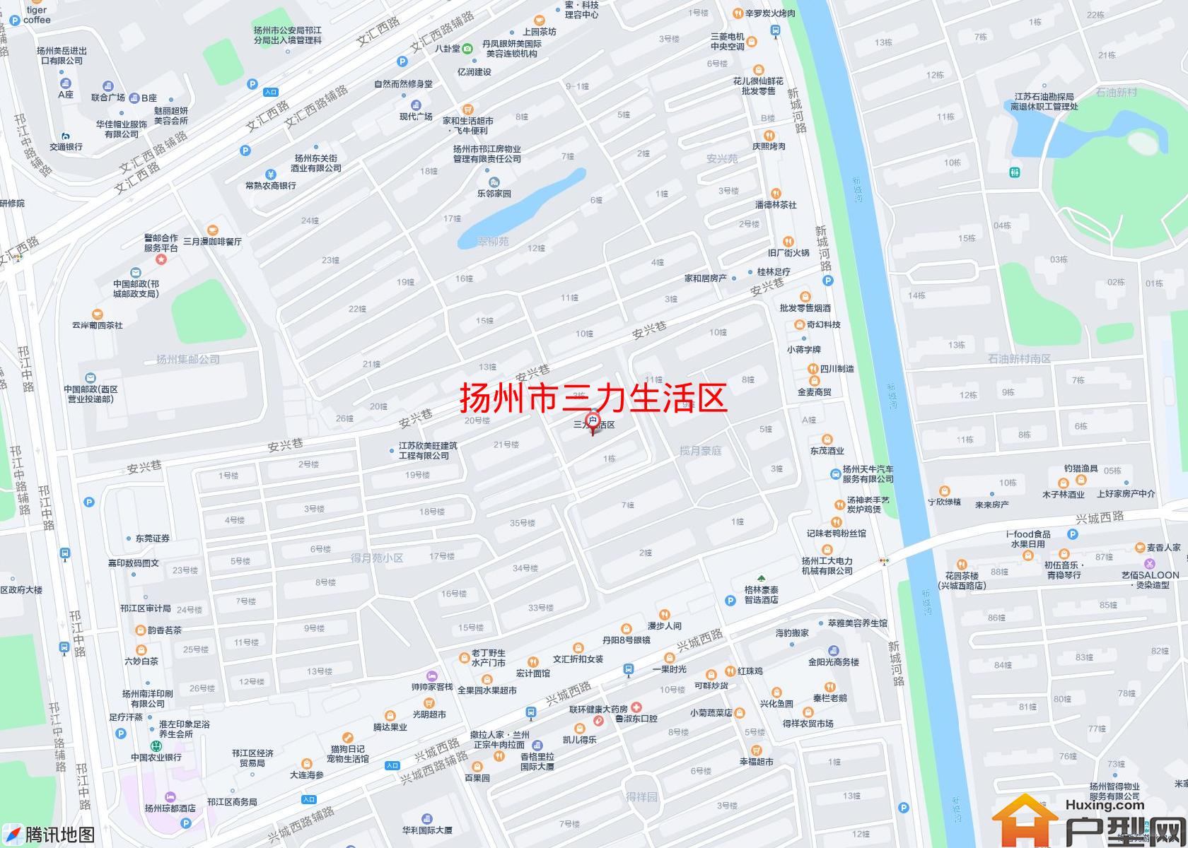 三力生活区小区 - 户型网