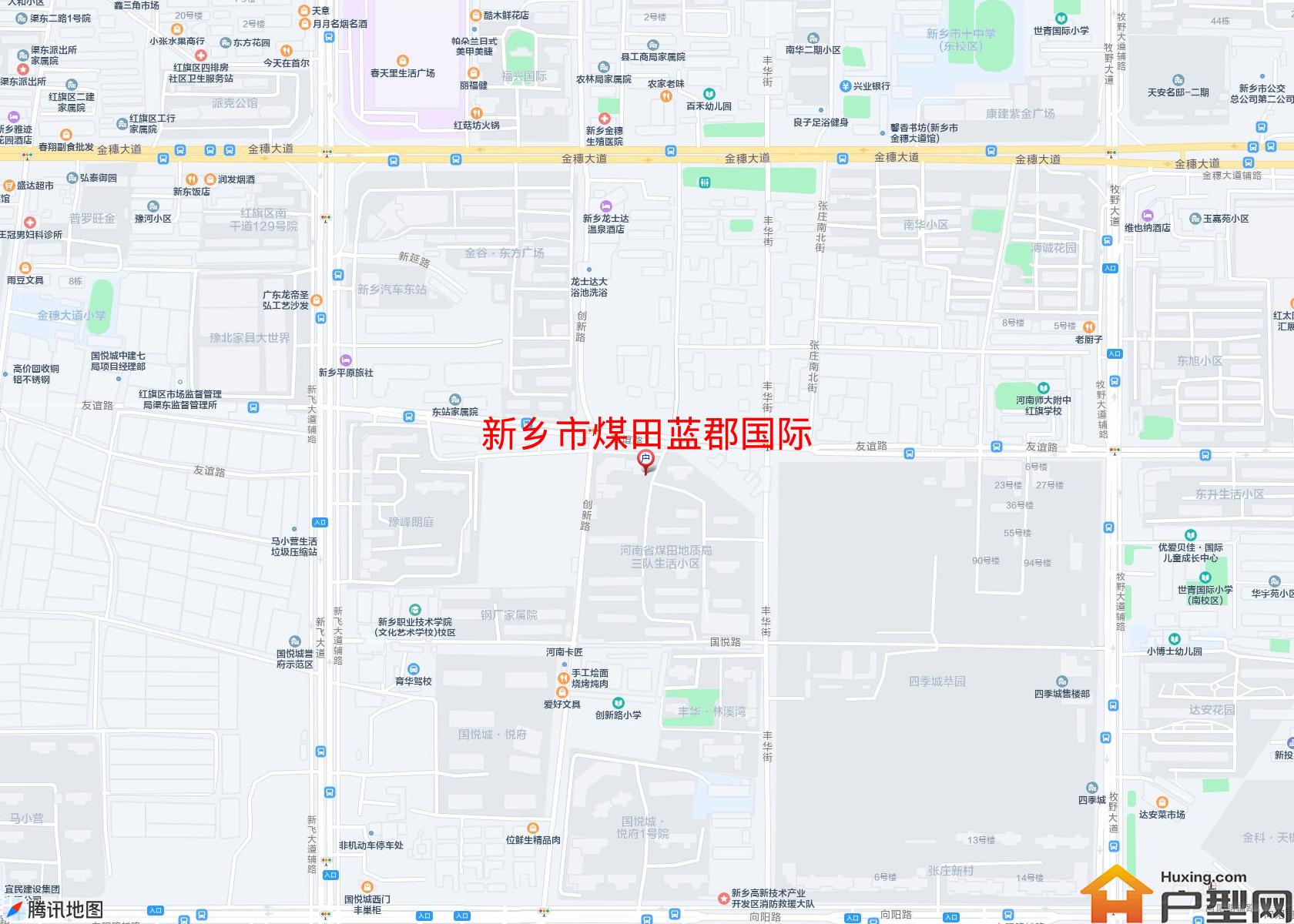 煤田蓝郡国际小区 - 户型网