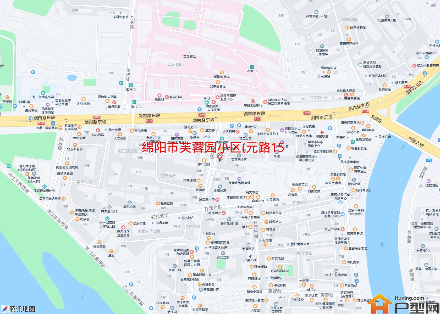 芙蓉园小区(元路15号)小区 - 户型网