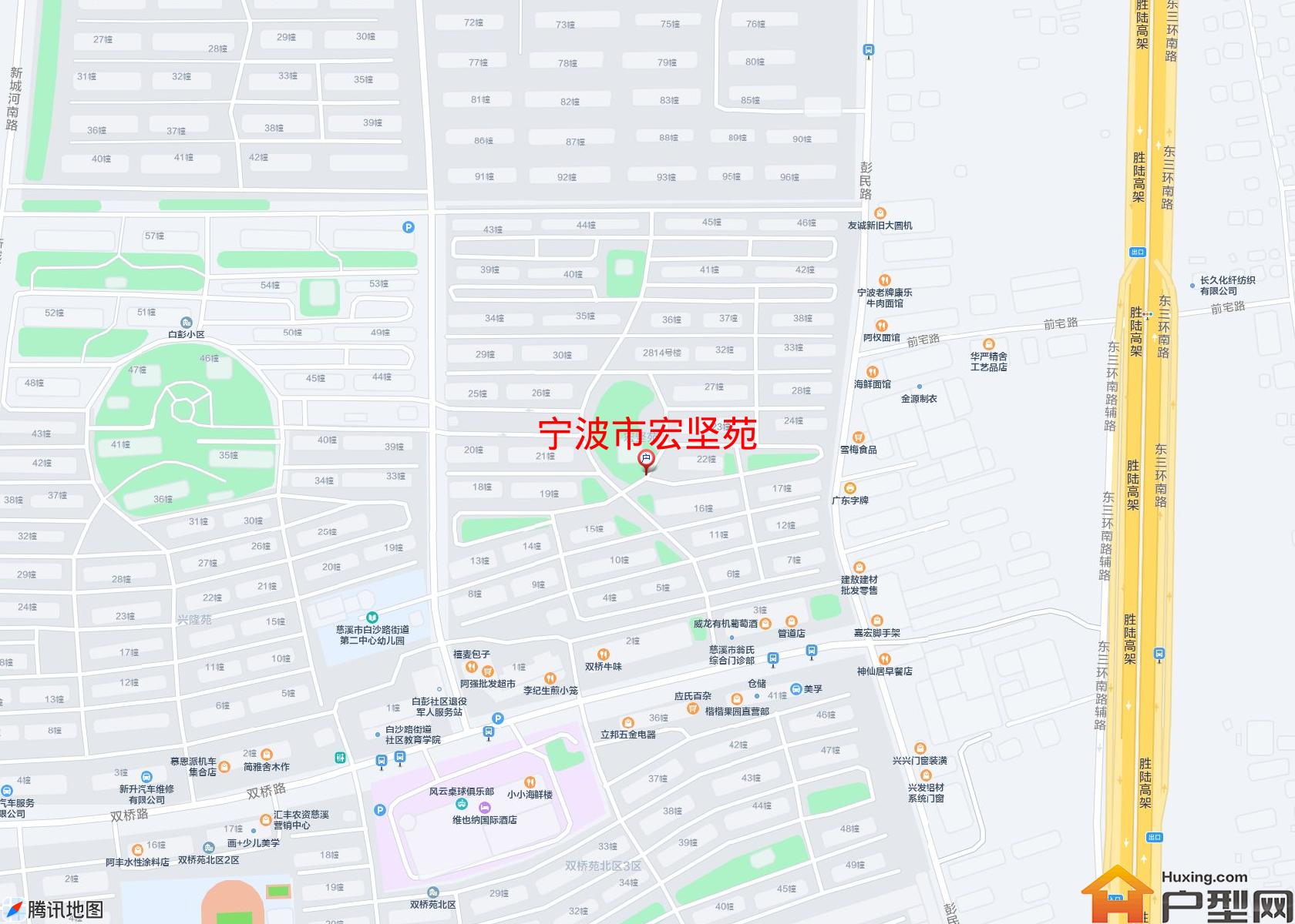宏坚苑小区 - 户型网