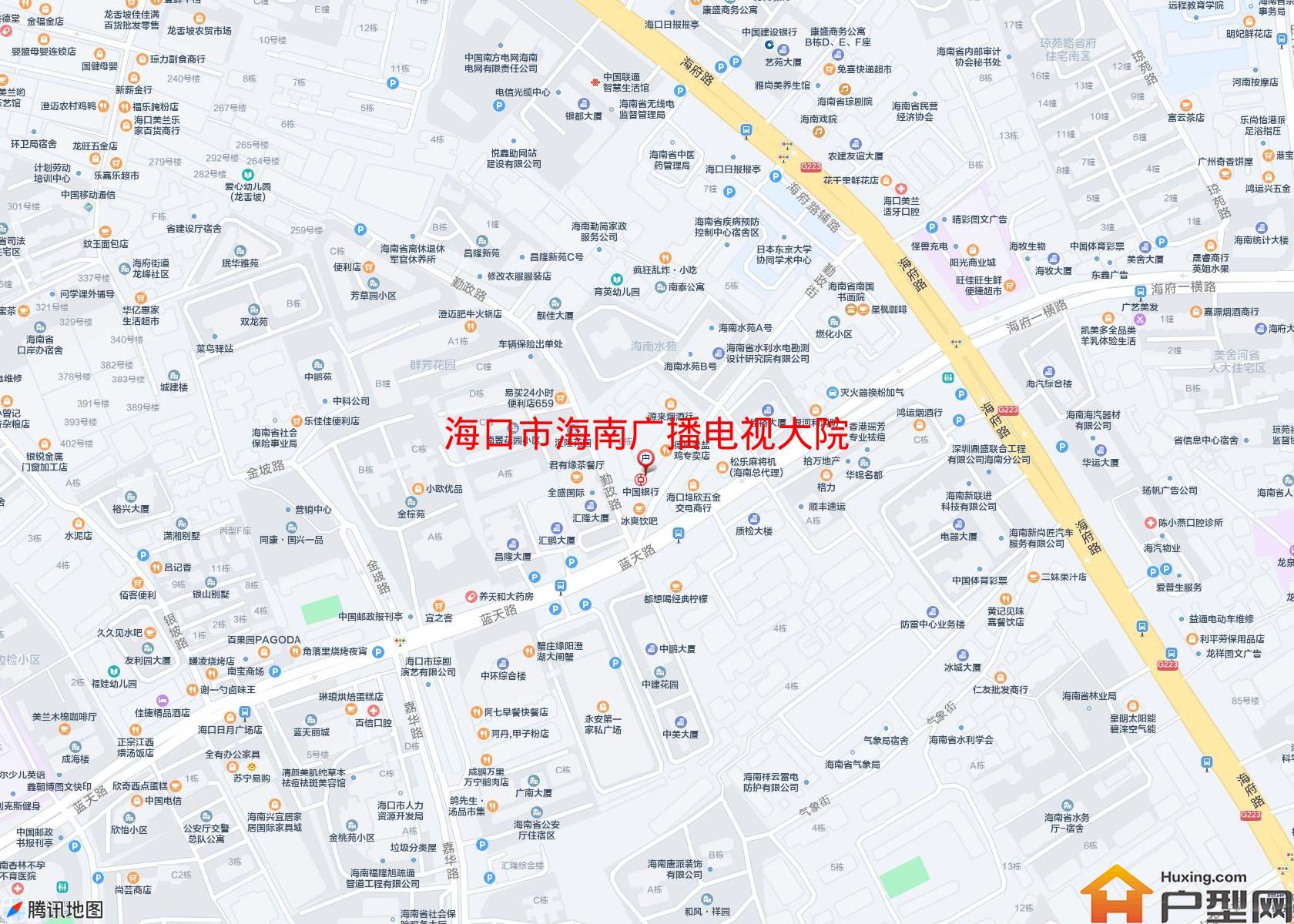 海南广播电视大院小区 - 户型网