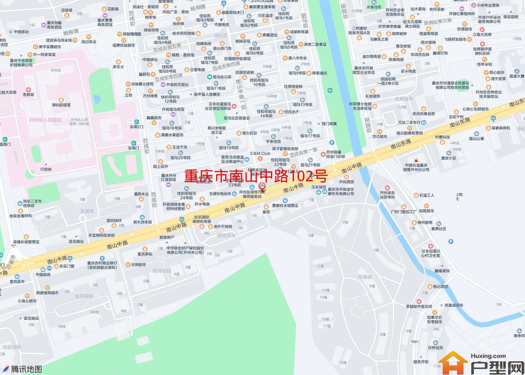 南山中路102号小区 - 户型网