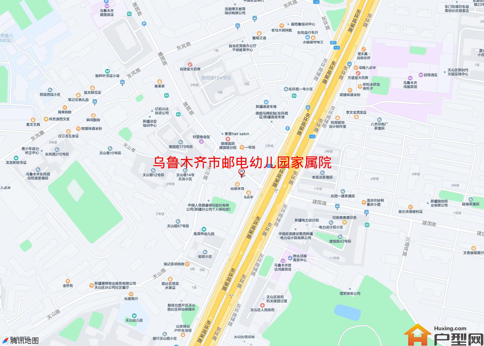 邮电幼儿园家属院小区 - 户型网