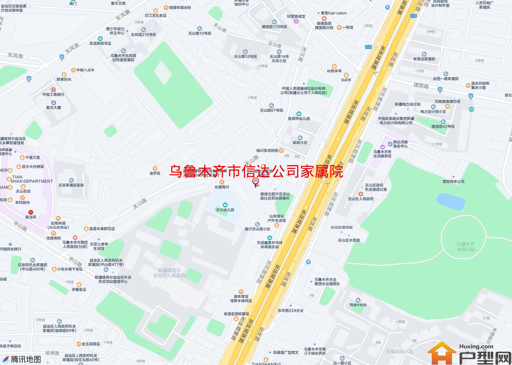 信达公司家属院小区 - 户型网