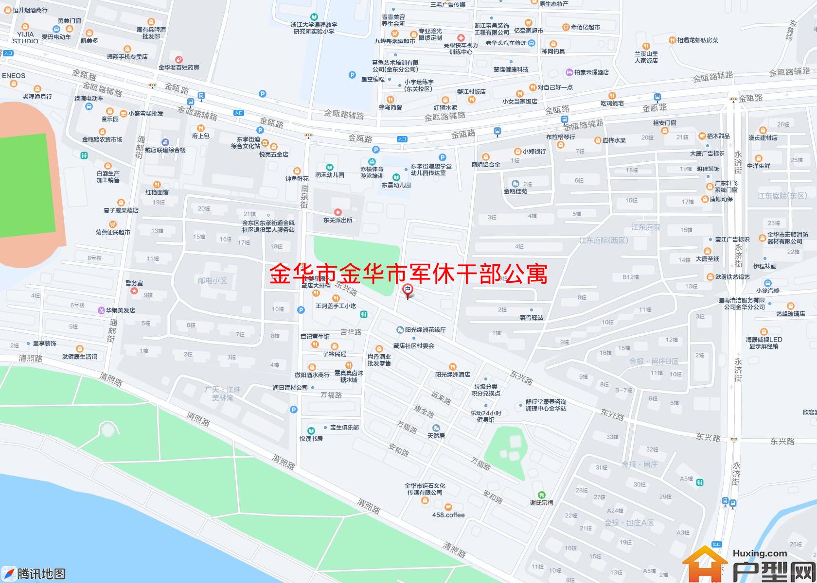 金华市军休干部公寓小区 - 户型网