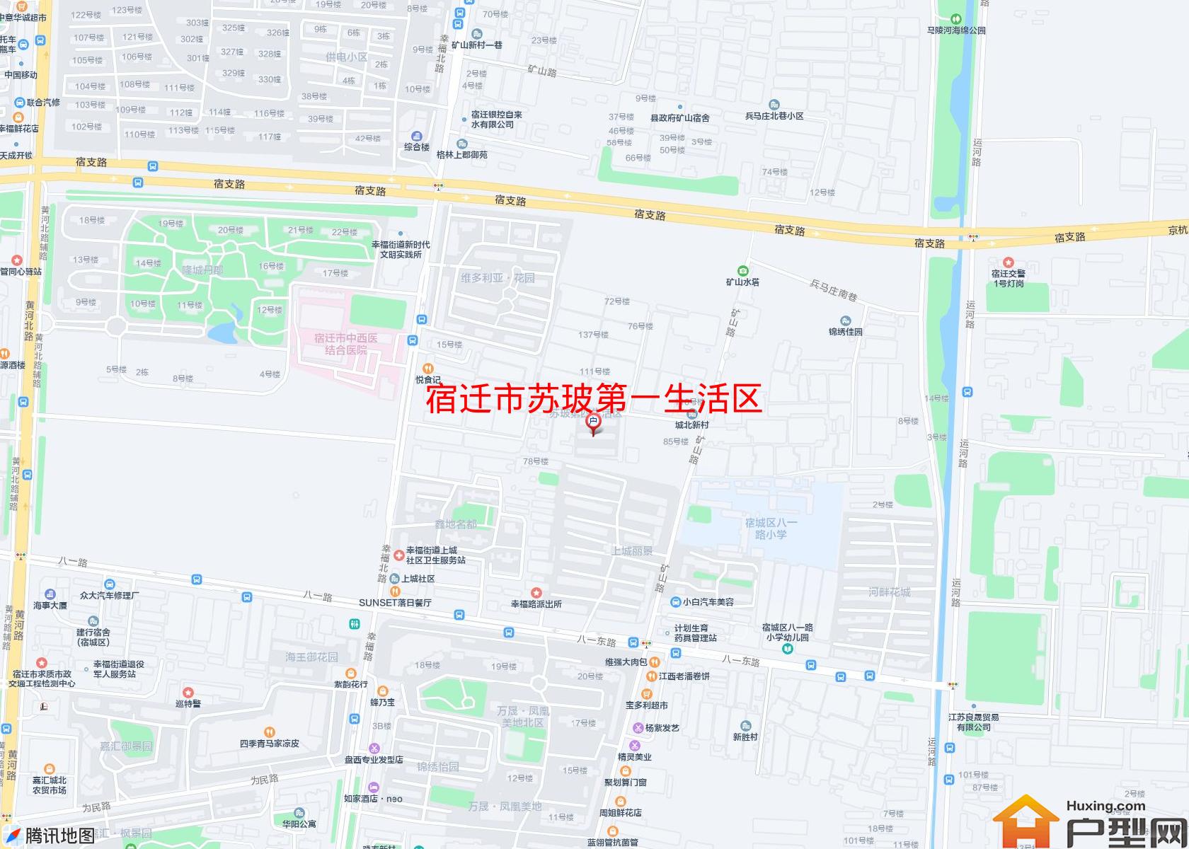 苏玻第一生活区小区 - 户型网