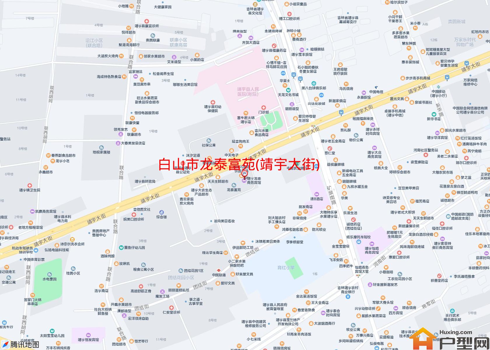 龙泰富苑(靖宇大街)小区 - 户型网