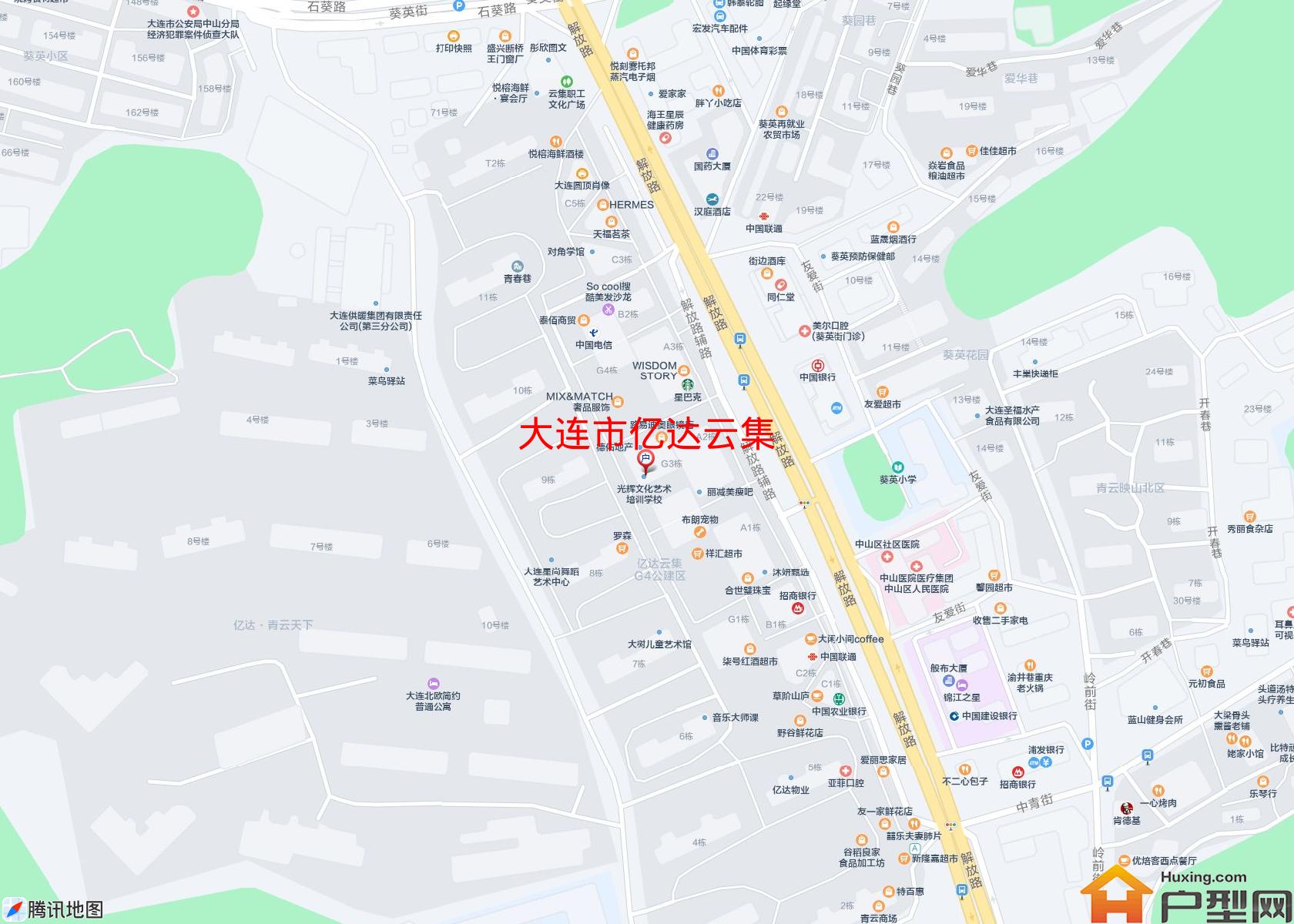 亿达云集小区 - 户型网