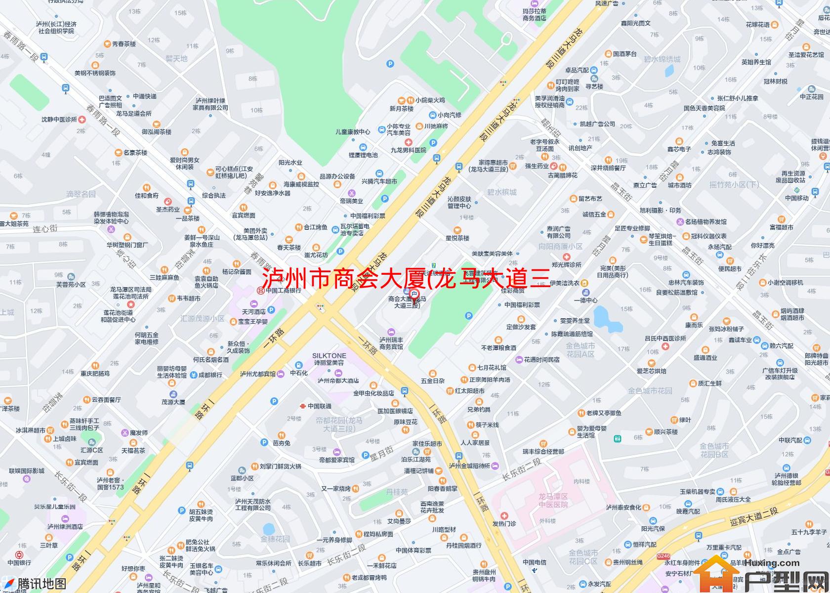 商会大厦(龙马大道三段2号)小区 - 户型网