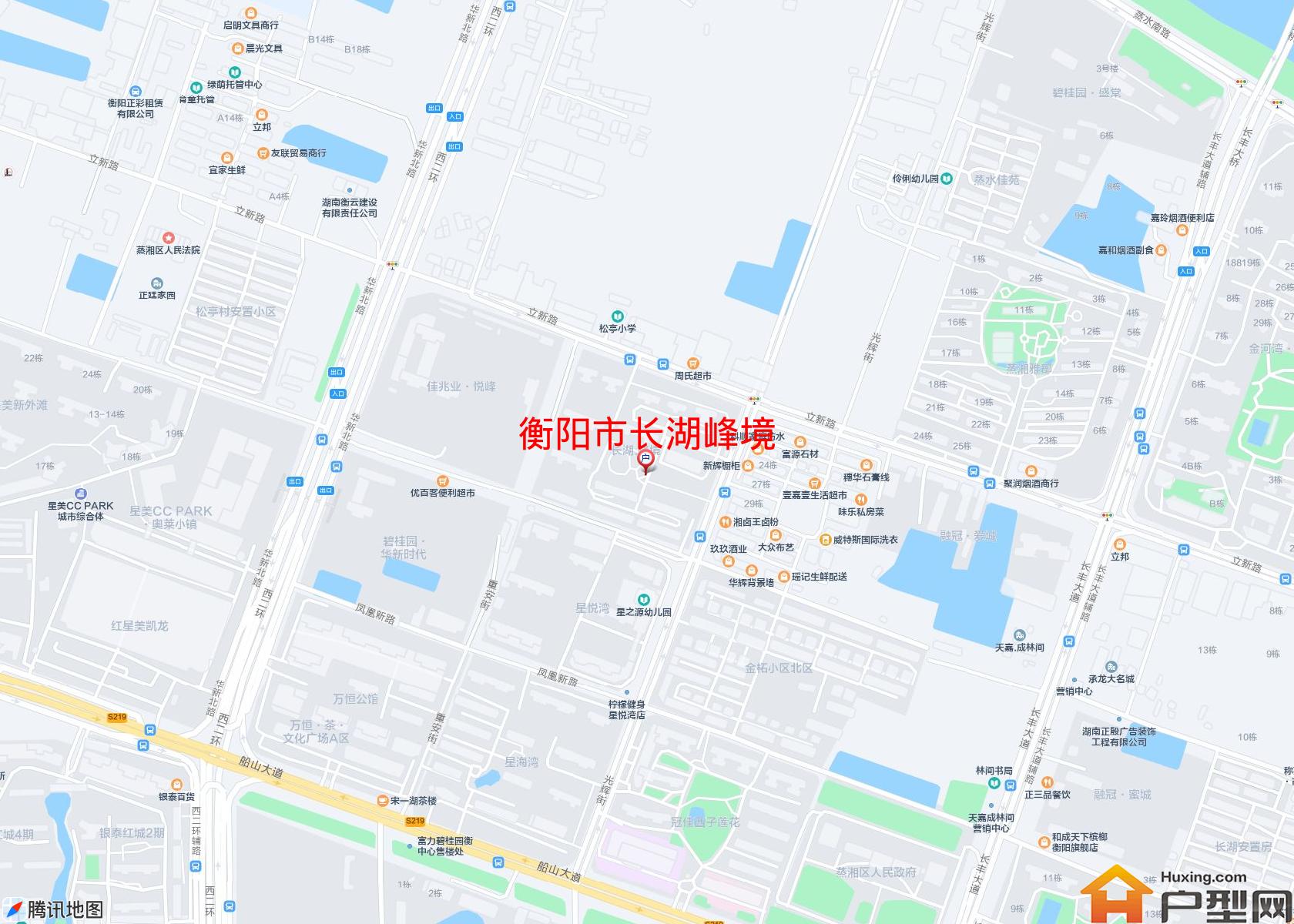 长湖峰境小区 - 户型网