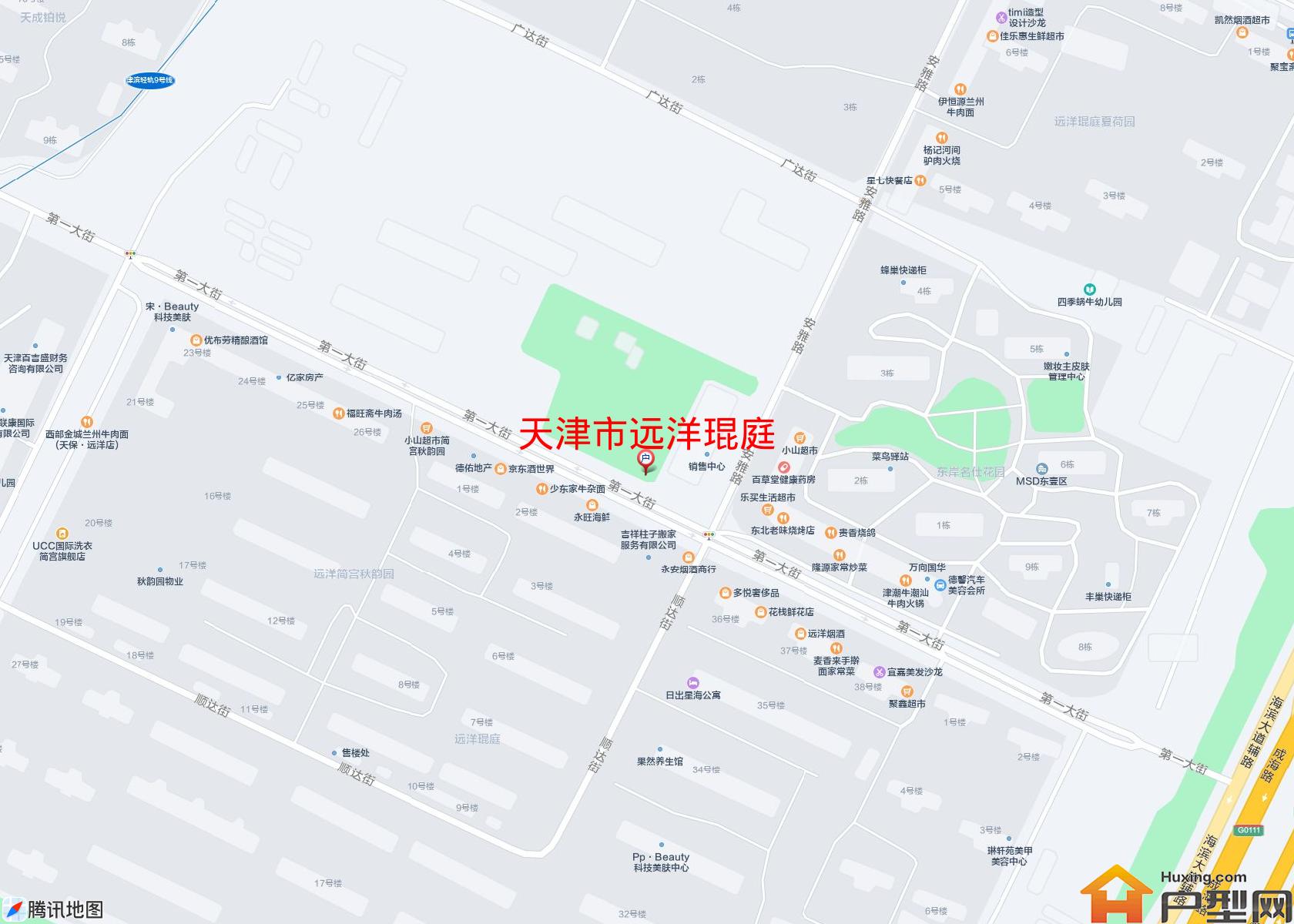 远洋琨庭小区 - 户型网