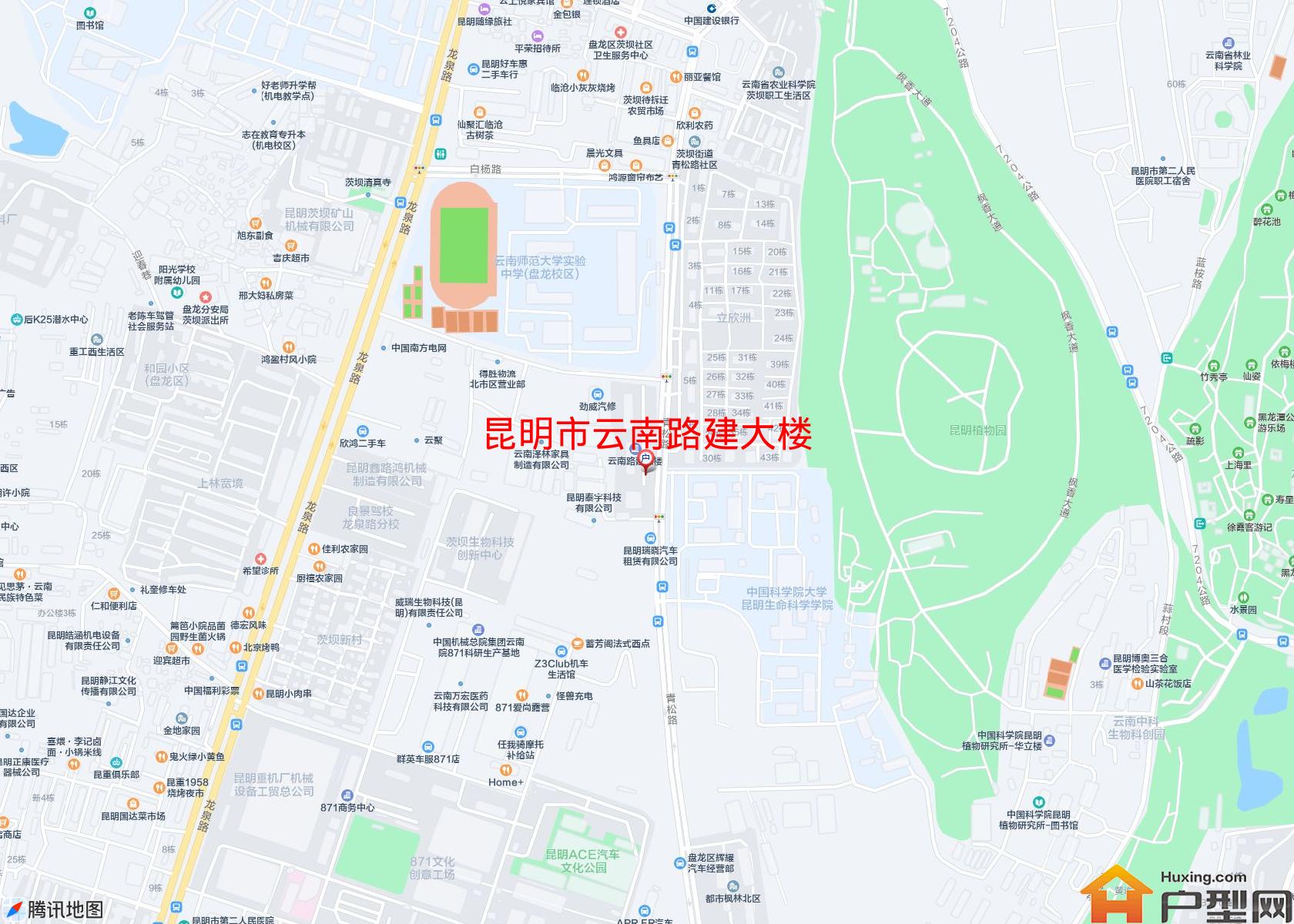 云南路建大楼小区 - 户型网