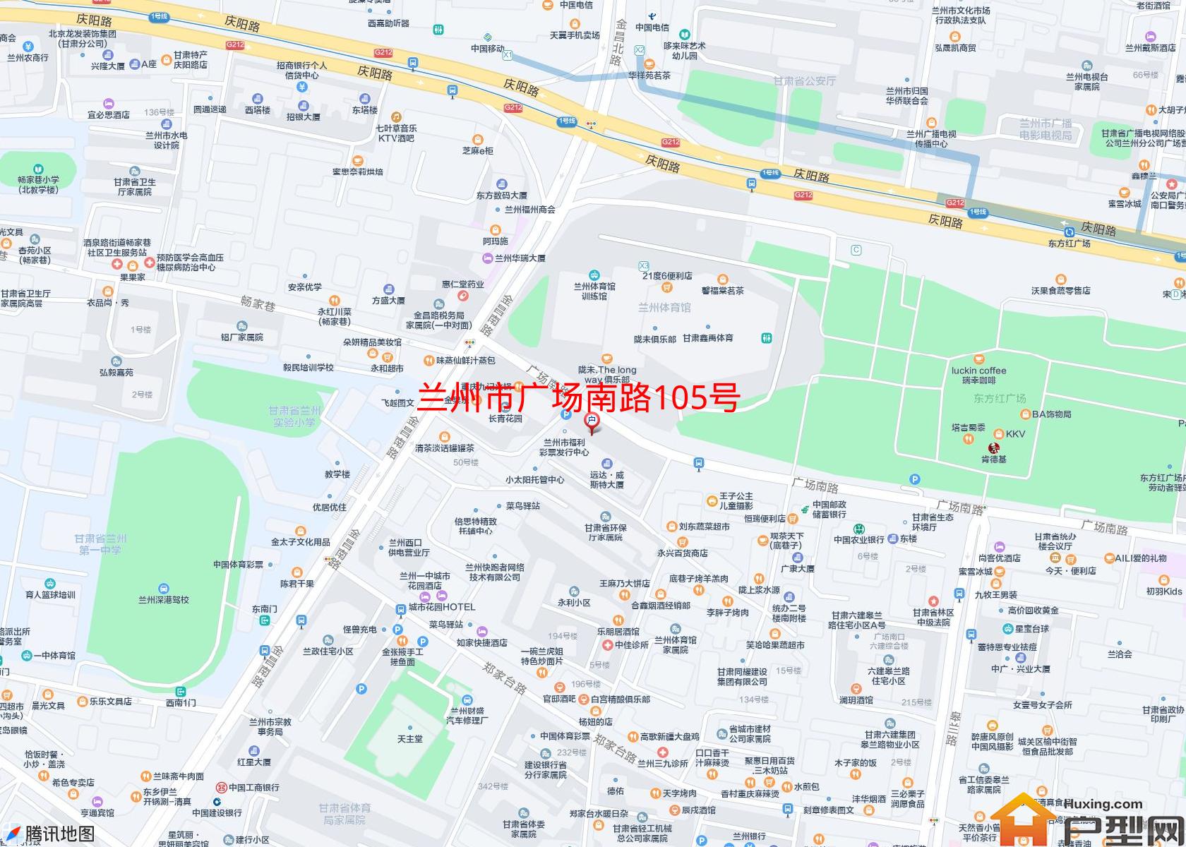 广场南路105号小区 - 户型网