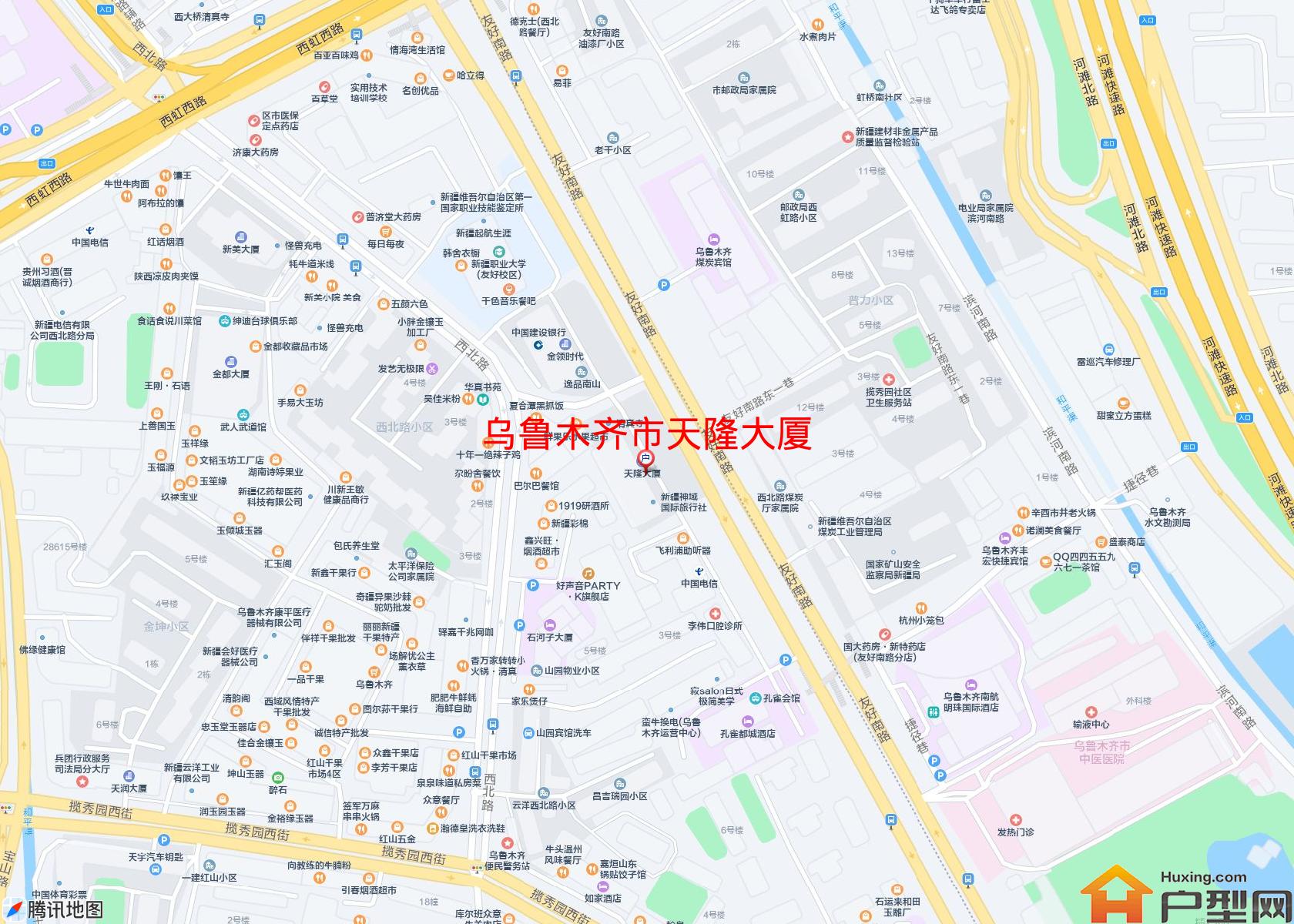天隆大厦小区 - 户型网