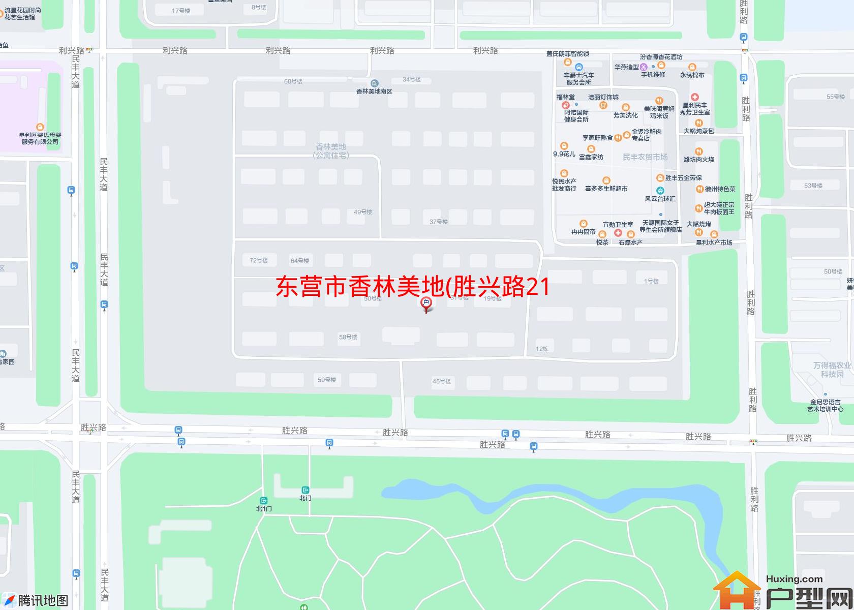 香林美地(胜兴路21号)小区 - 户型网