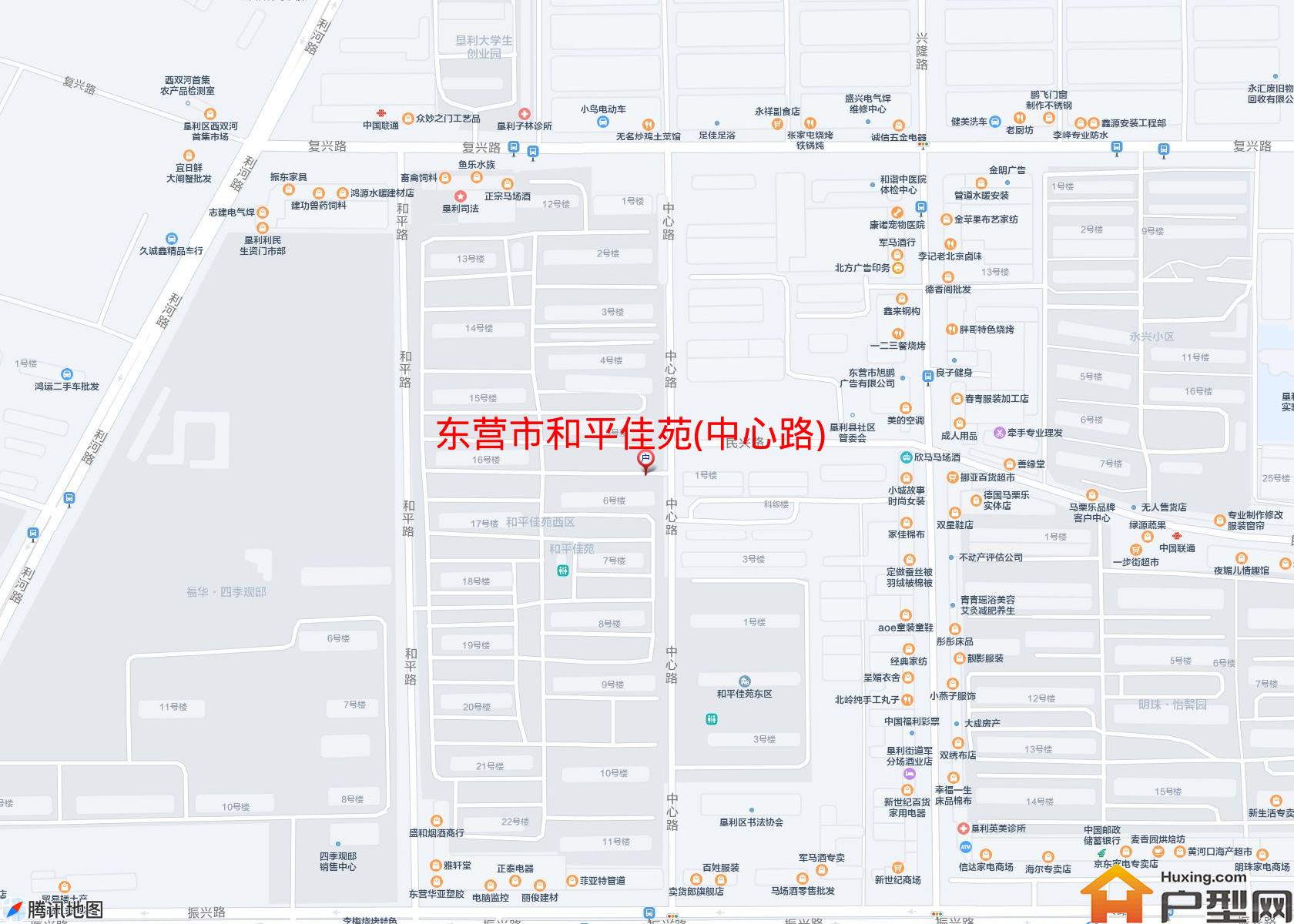 和平佳苑(中心路)小区 - 户型网