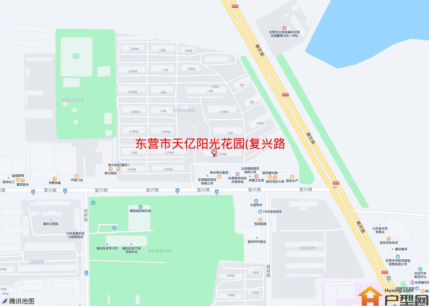 天亿阳光花园(复兴路151号)小区 - 户型网