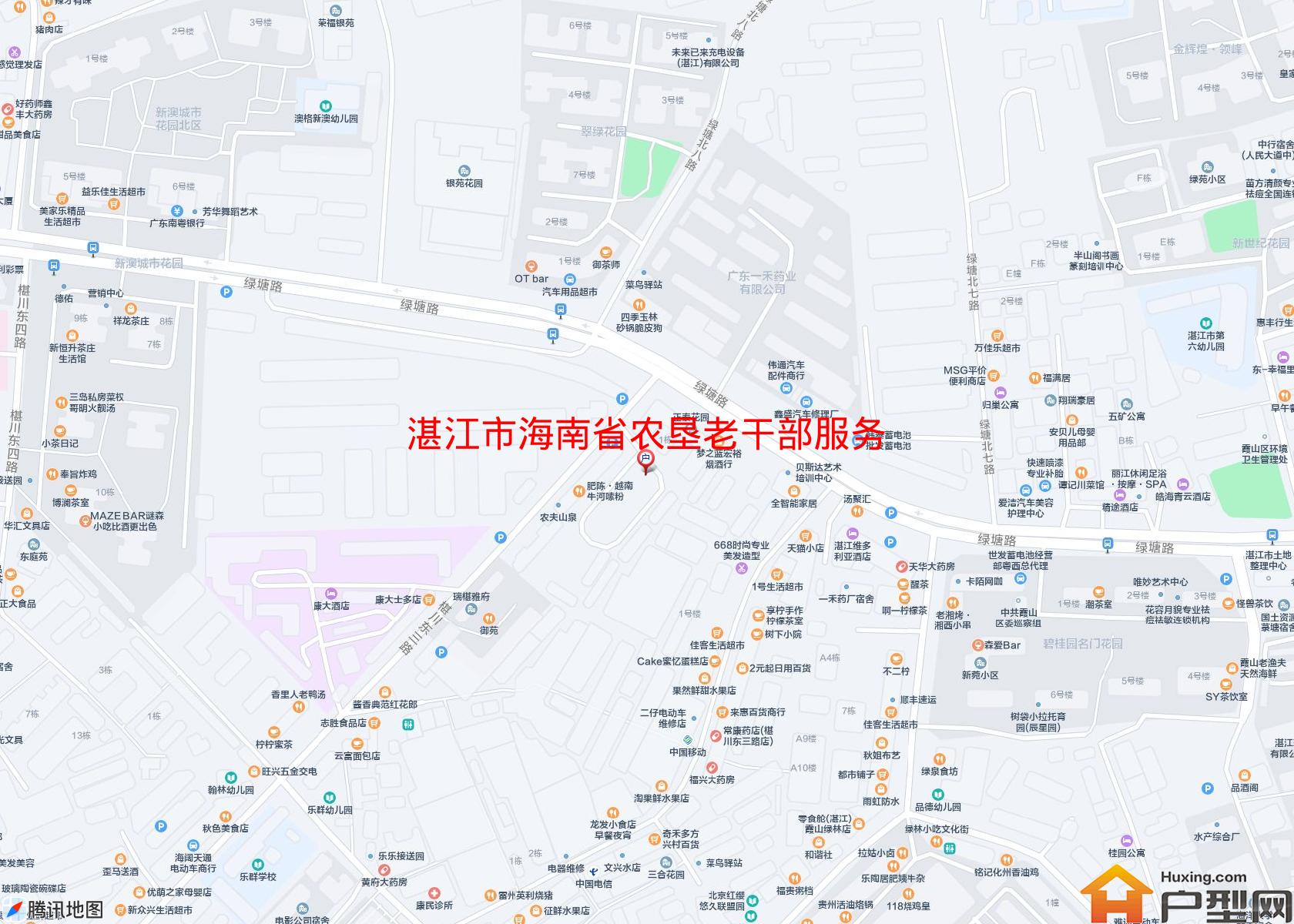 海南省农垦老干部服务中心湛江干休所小区 - 户型网