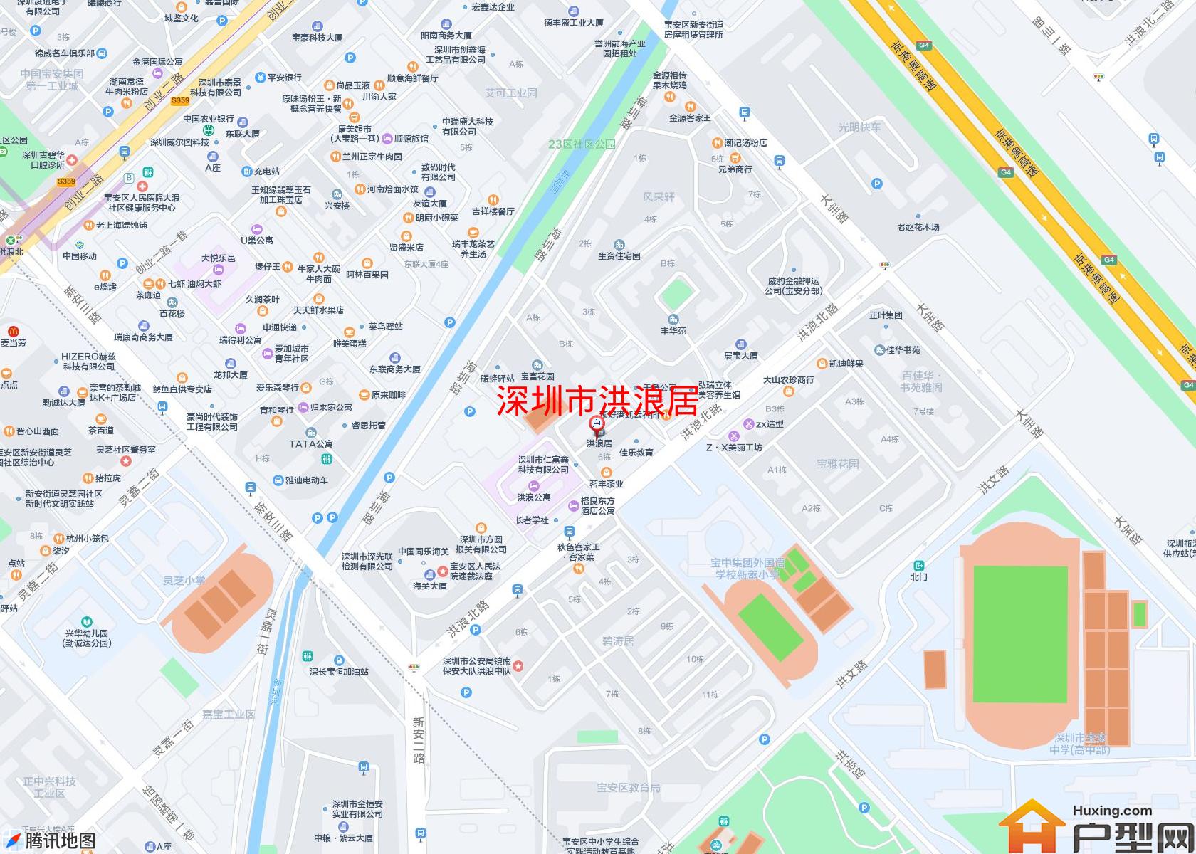 洪浪居小区 - 户型网