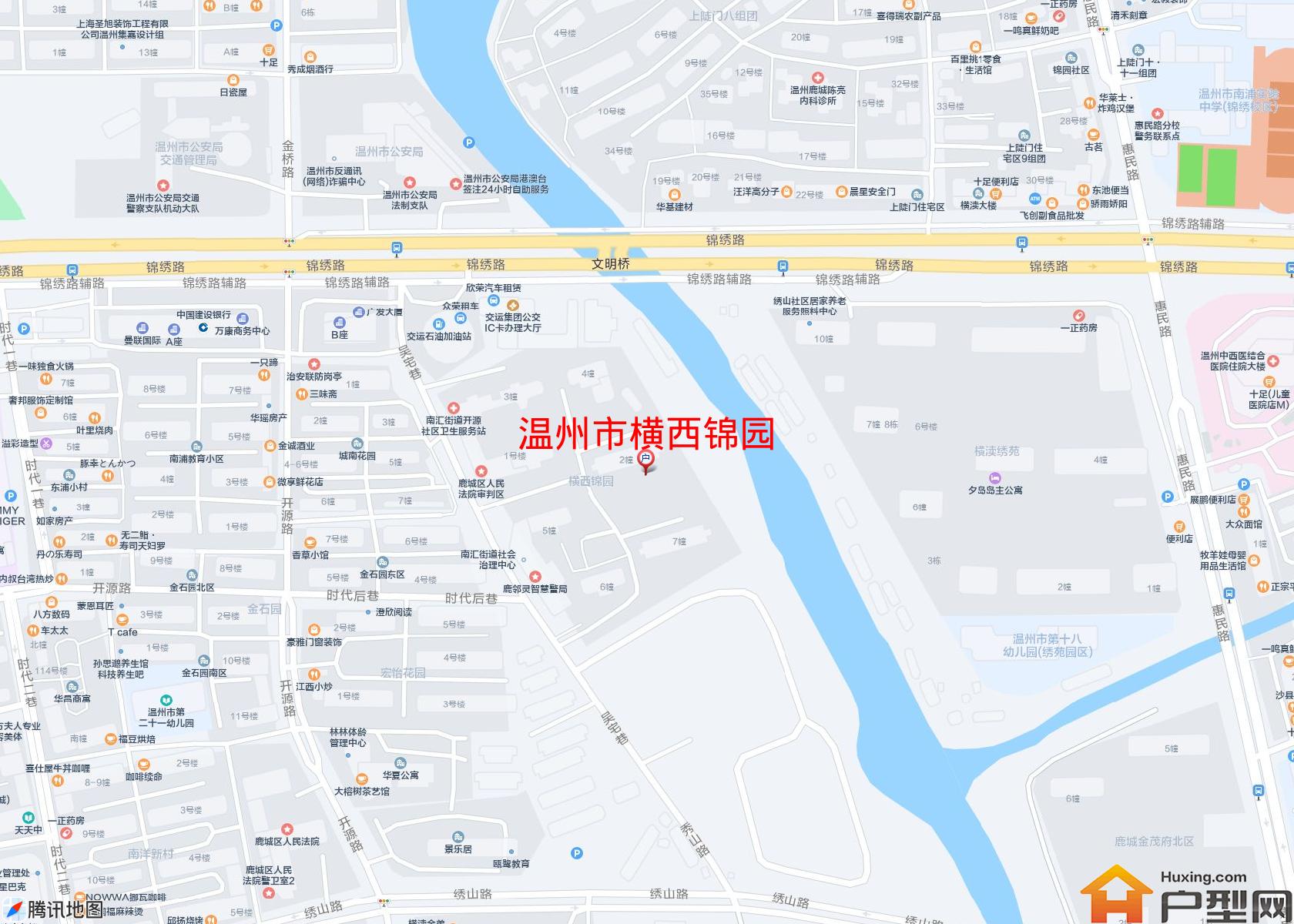 横西锦园小区 - 户型网