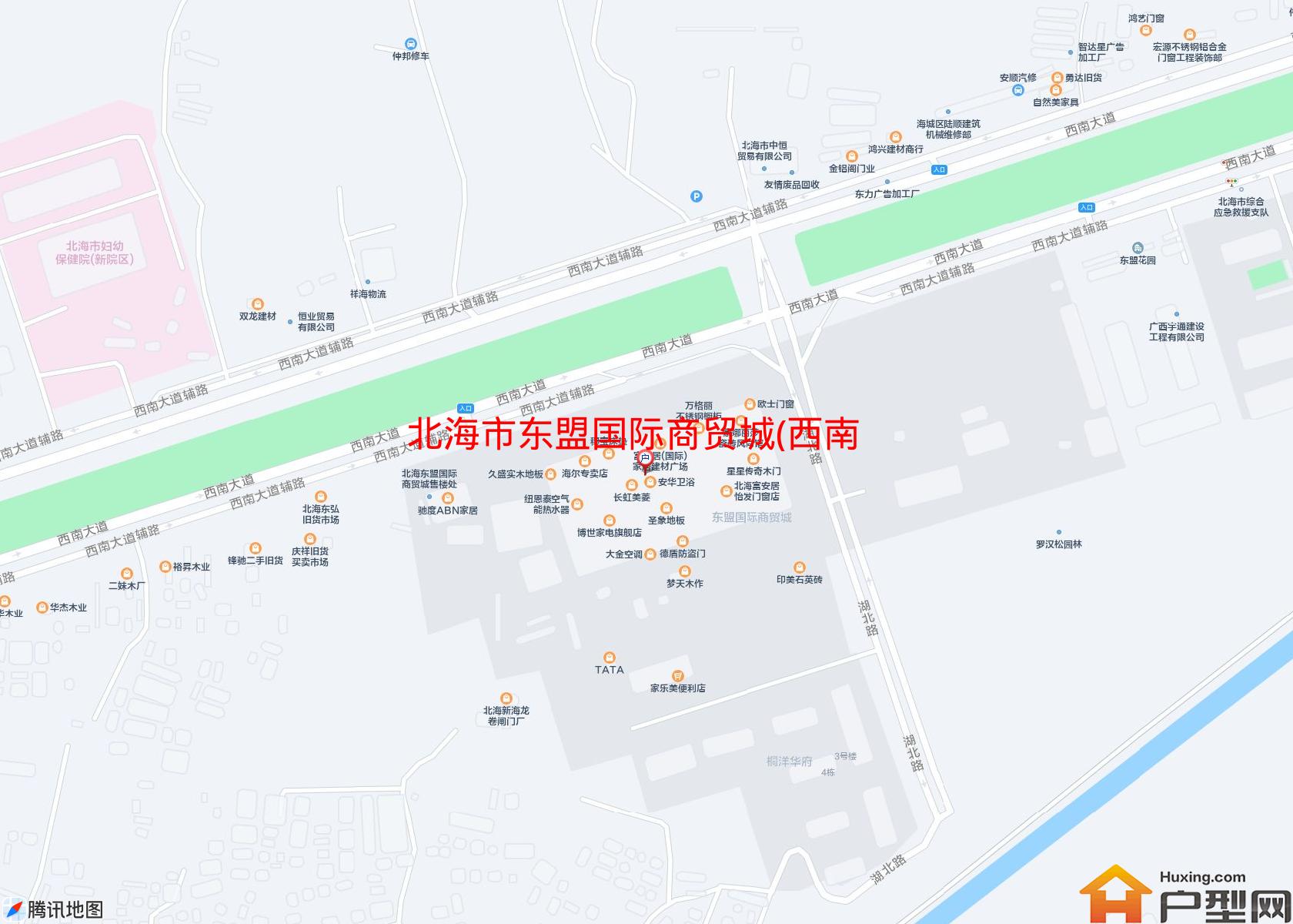 东盟国际商贸城(西南大道)小区 - 户型网