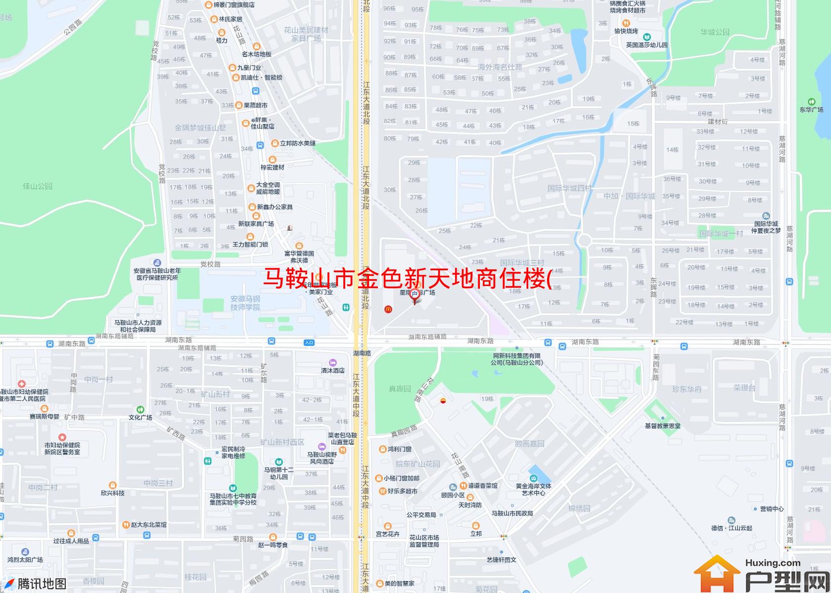 金色新天地商住楼(湖南路)小区 - 户型网