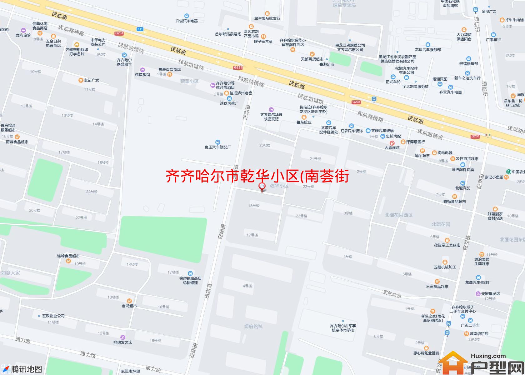乾华小区(南荟街39)小区 - 户型网