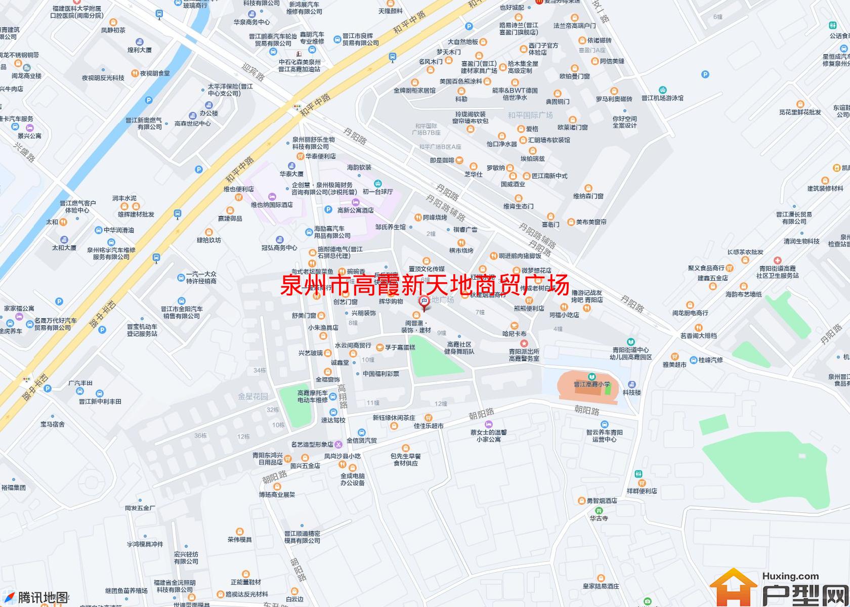 高霞新天地商贸广场小区 - 户型网